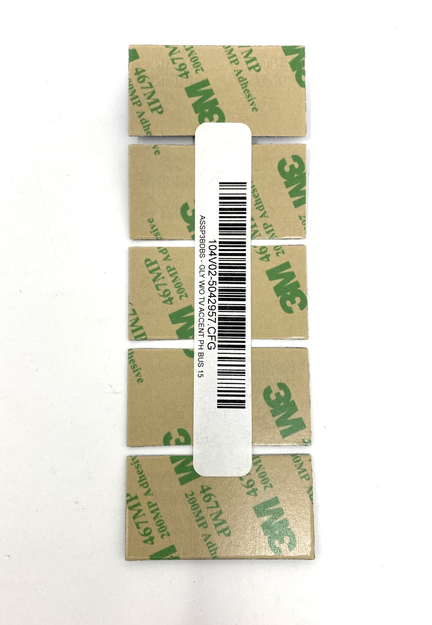5042957 ASSP3BDBS - Sw Panel Part, 2015 BUS, GALLEY W/OUT TV ACCENT, Label