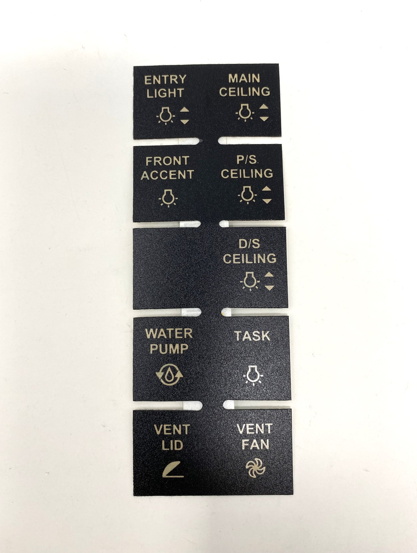 5042957 ASSP3BDBS - Sw Panel Part, 2015 BUS, GALLEY W/OUT TV ACCENT, Label