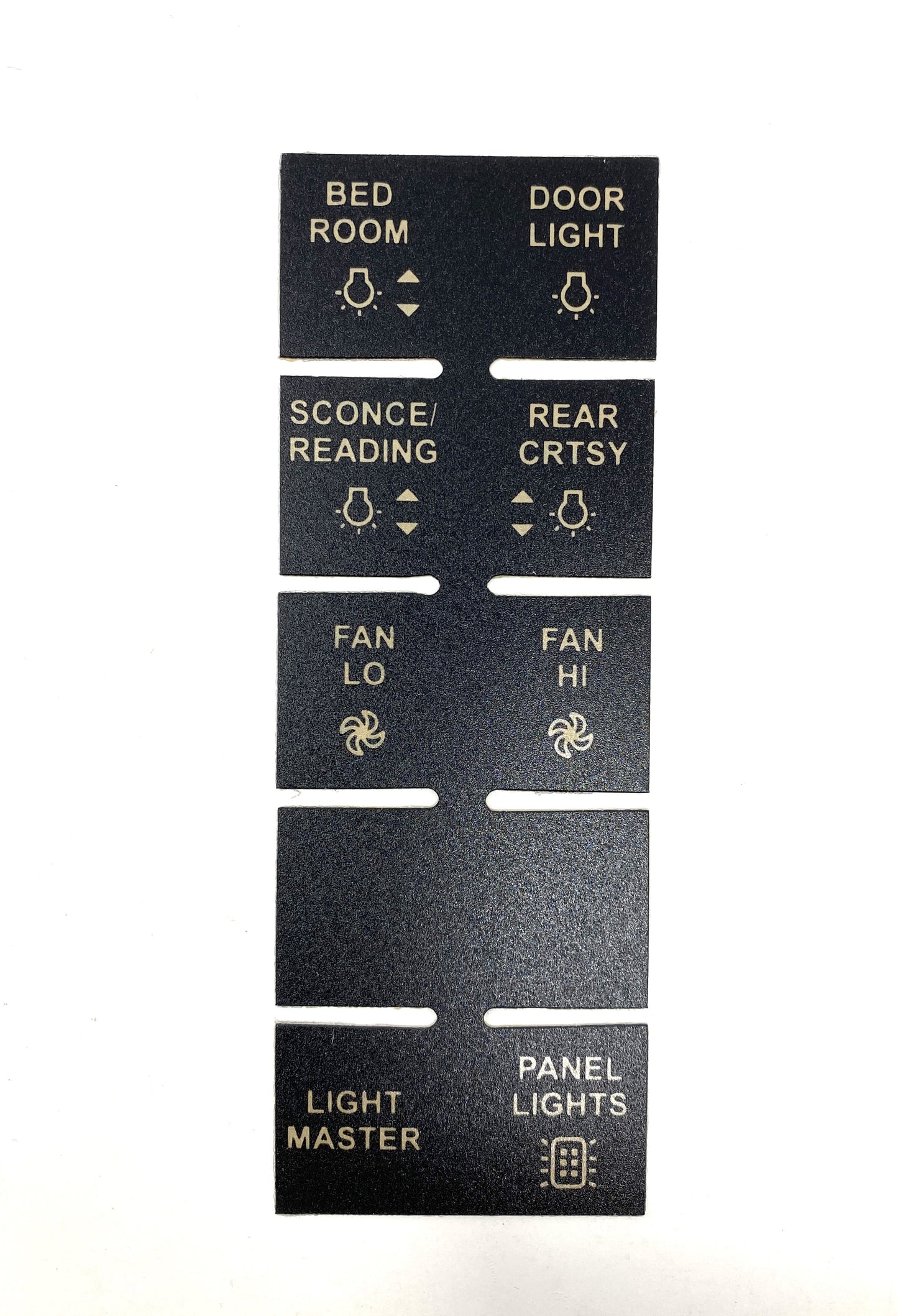 5057428 ASSP3BEAZ - Sw Panel Part, 2015 PHAETON, BEDROOM w/o BED LIFT, Label