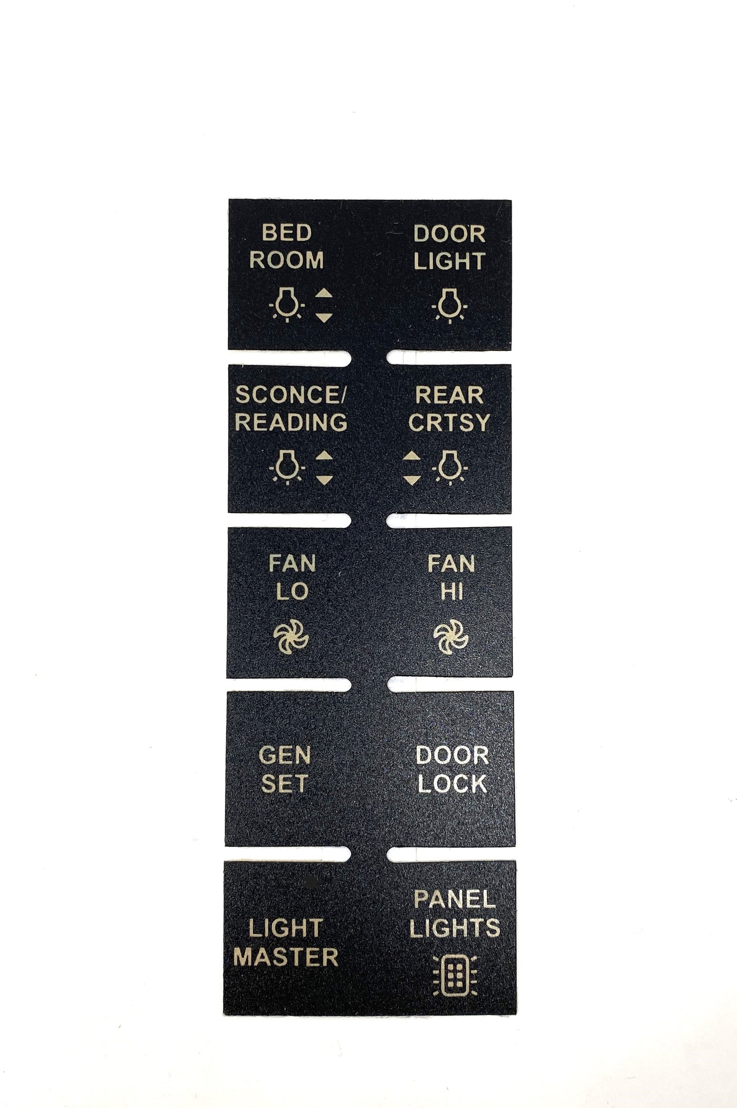 5057426 ASSP3BFAZ - Sw Panel Part, 2016 BUS, BEDROOM w/o BED LIFT, Label