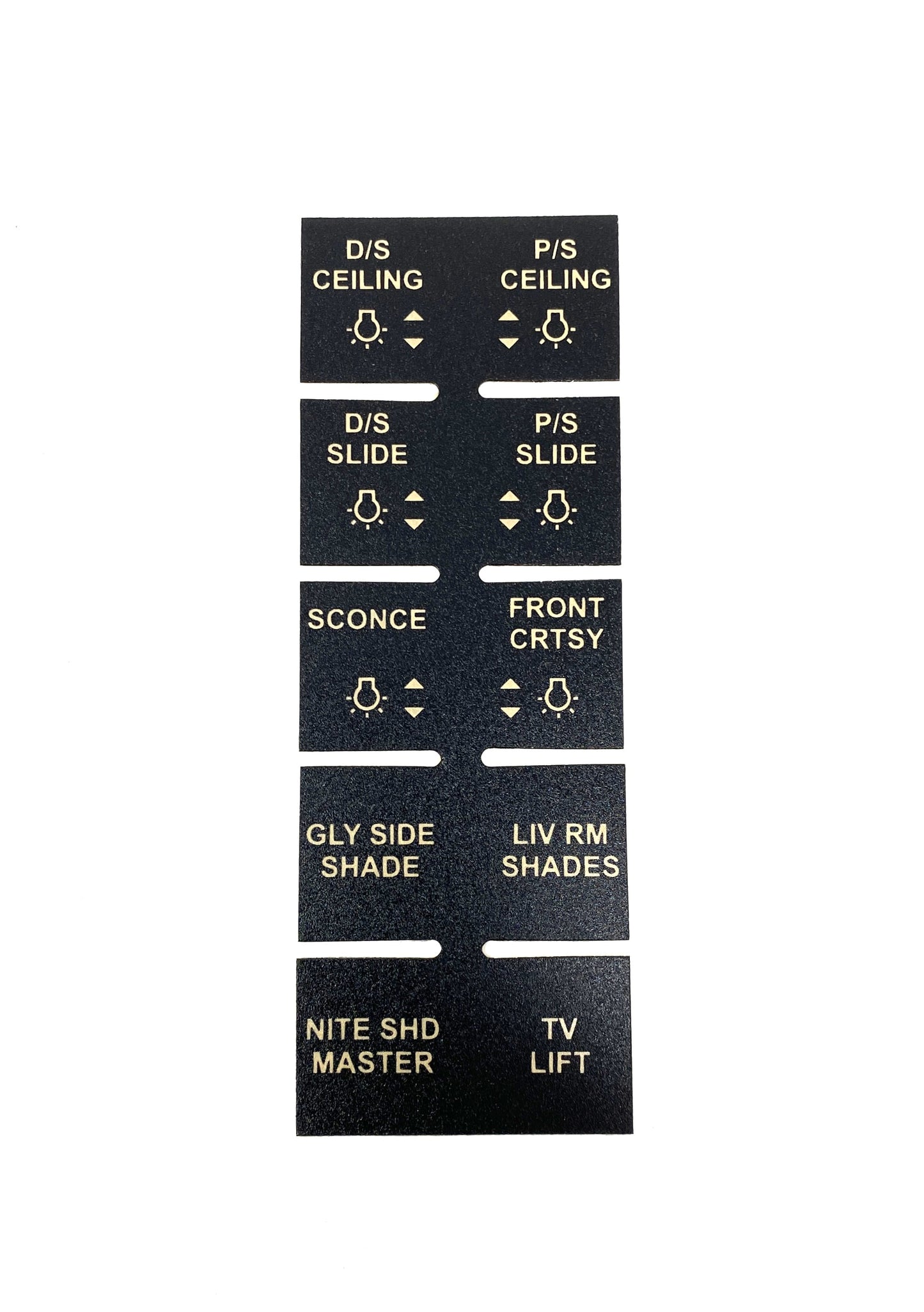 5057431 ASSP3BFCD - Sw Panel Part, 2016 BUS, LIV ROOM w/TV ACCENT, Label