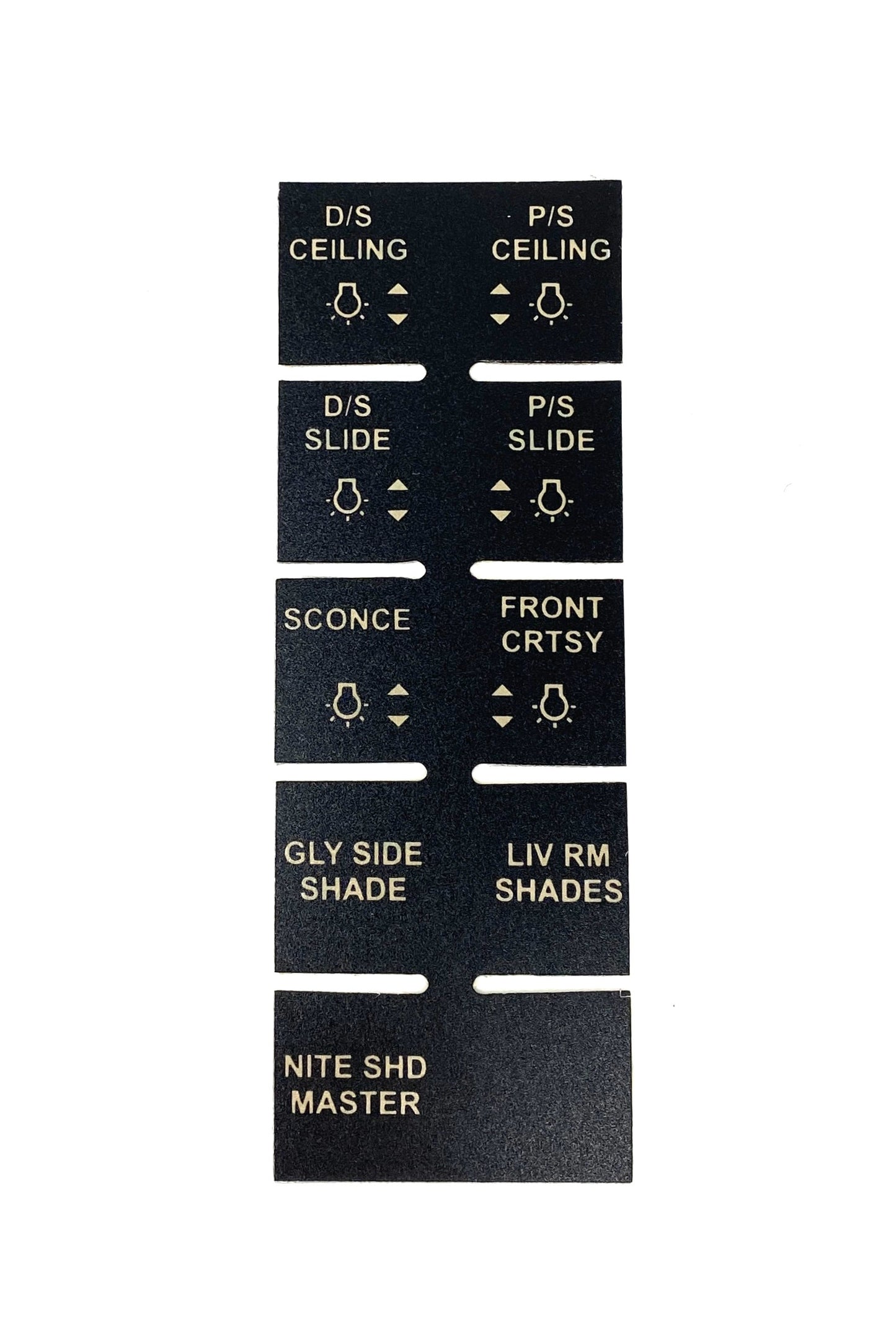 5057430 ASSP3BFCE - Sw Panel Part, 2016 BUS, LIV ROOM w/o TV ACCENT, Label