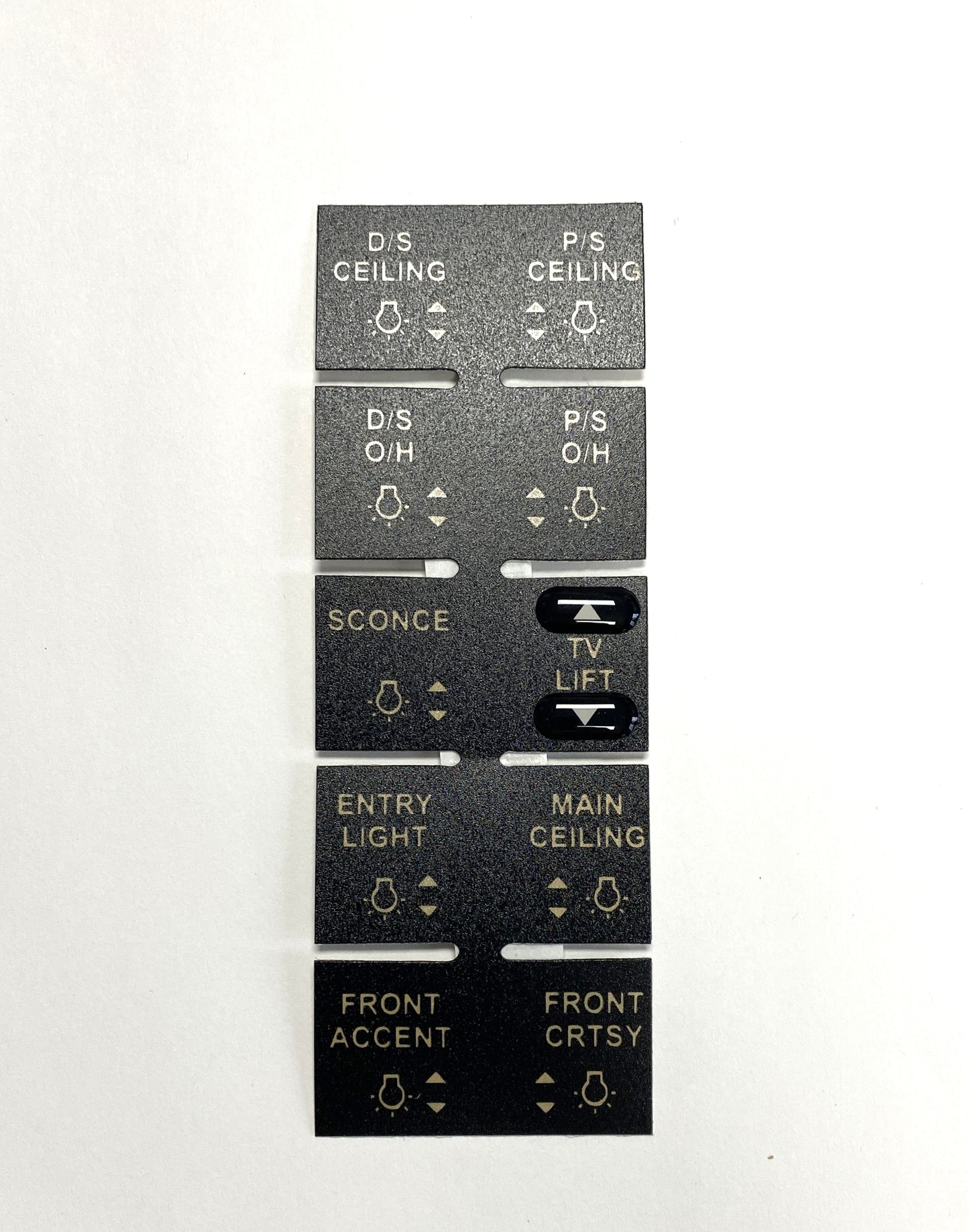 5057433 ASSP3BJCD - Sw Panel Part, 2017 PHTN, LIV ROOM w/TV LIFT, Label