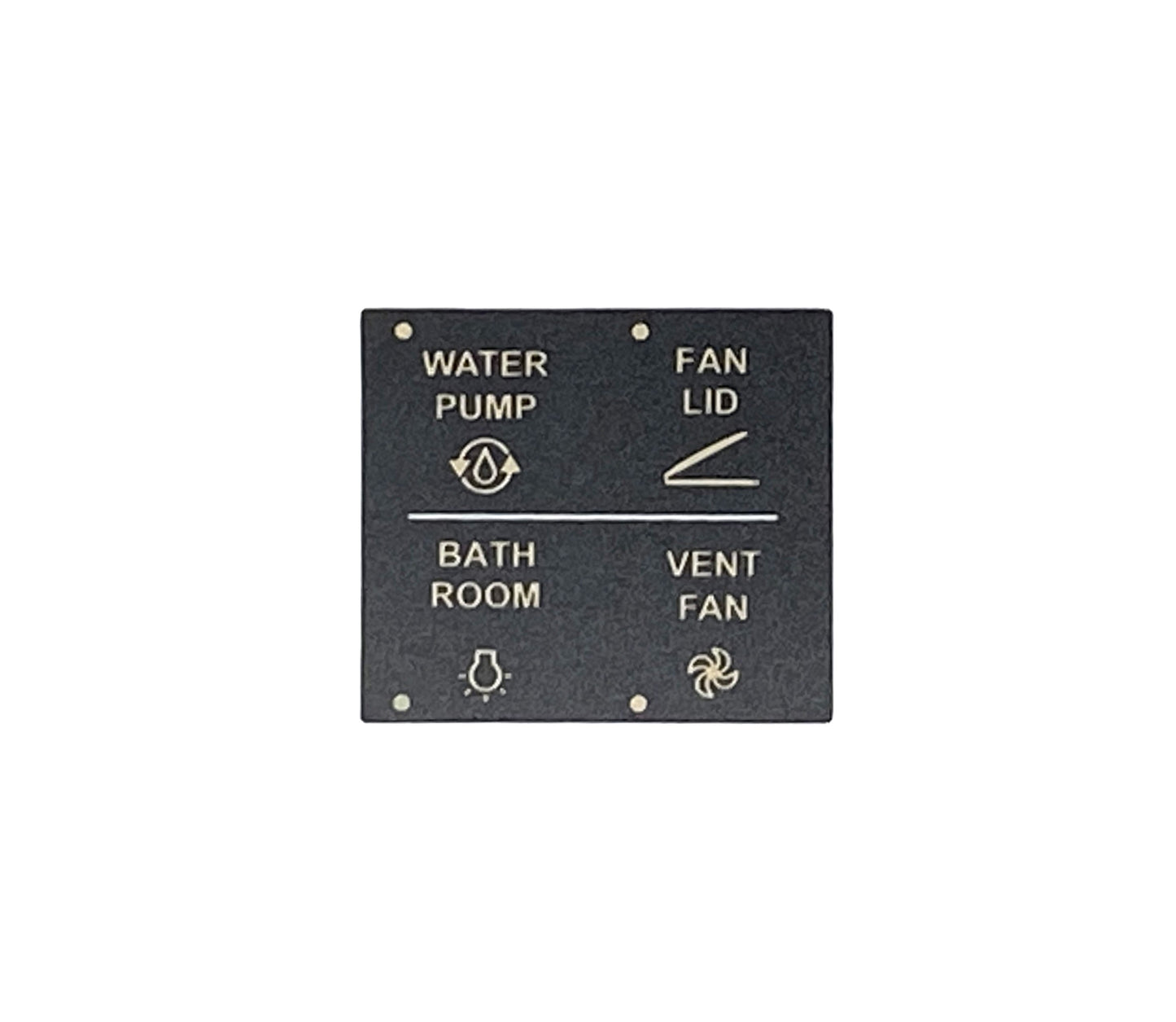 5063089 ASSP3BMCO - Sw Panel Part, 2018 RED, BATH HORZ, Label