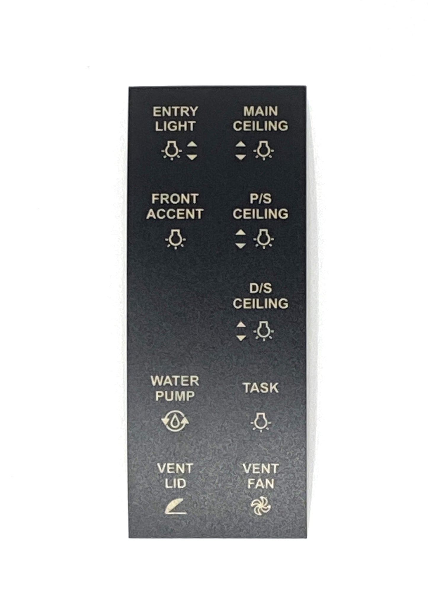 5064980 ASSP3BQBS - Sw Panel Part, 2018 BUS, GALLEY W/OUT TV ACCENT, Label