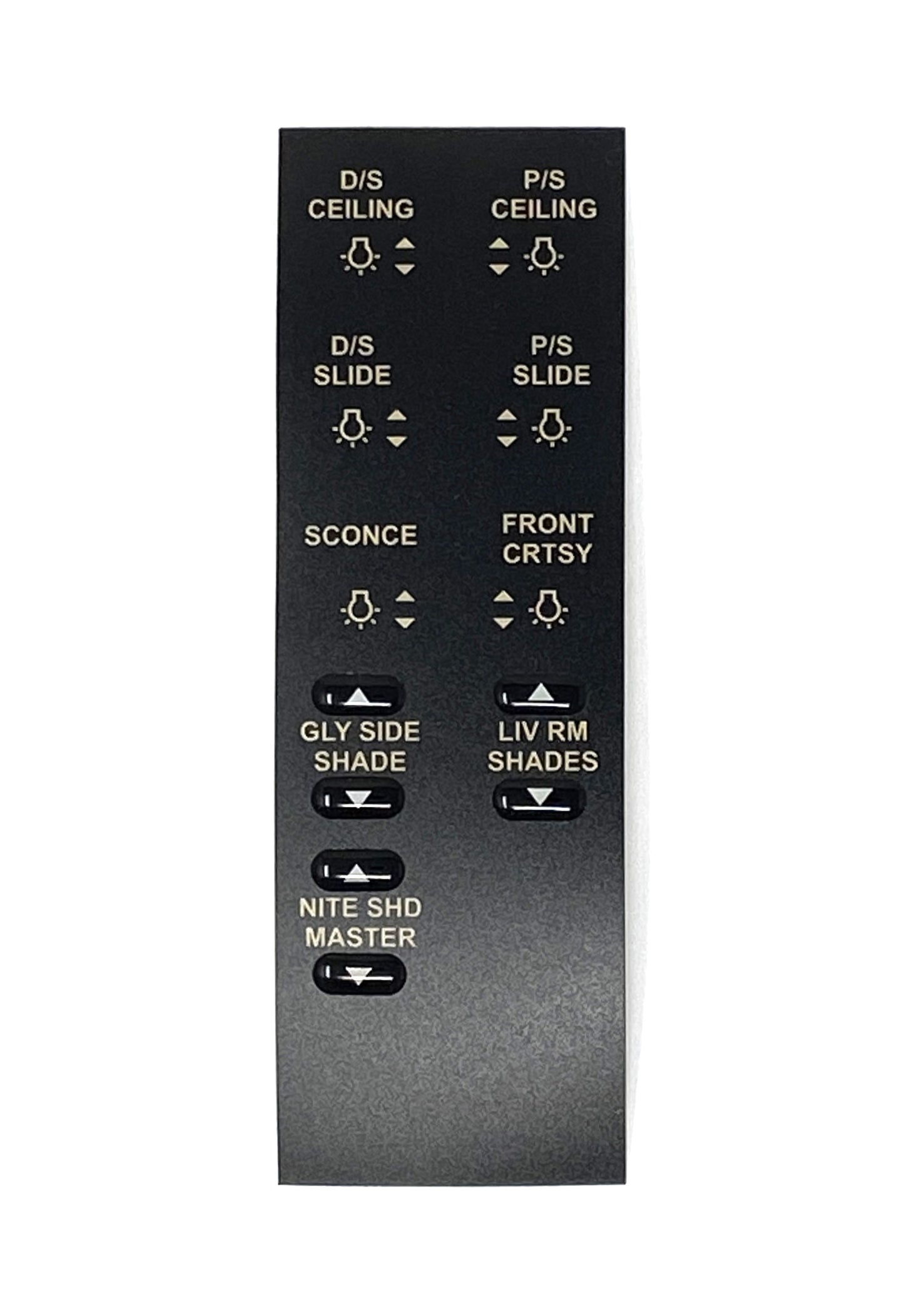 5070813 ASSP3BUBW - Sw Panel Part, 2018 BUS w/o USB, DINETTE , Label