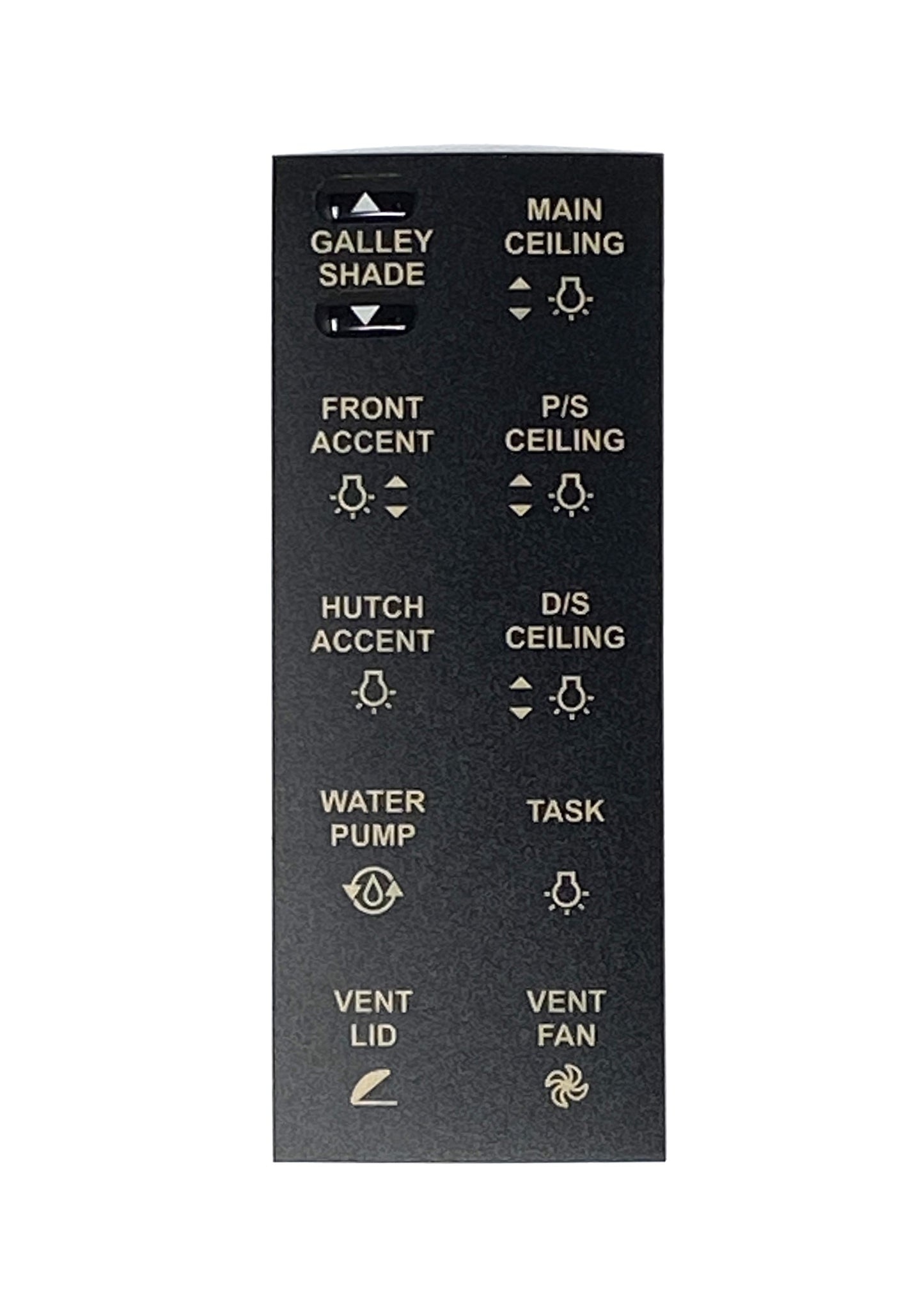 5083059 ASSP3BYBR - Sw Panel Part, 2019 PHAETON, GALLEY W/HUTCH LIGHTS, Label