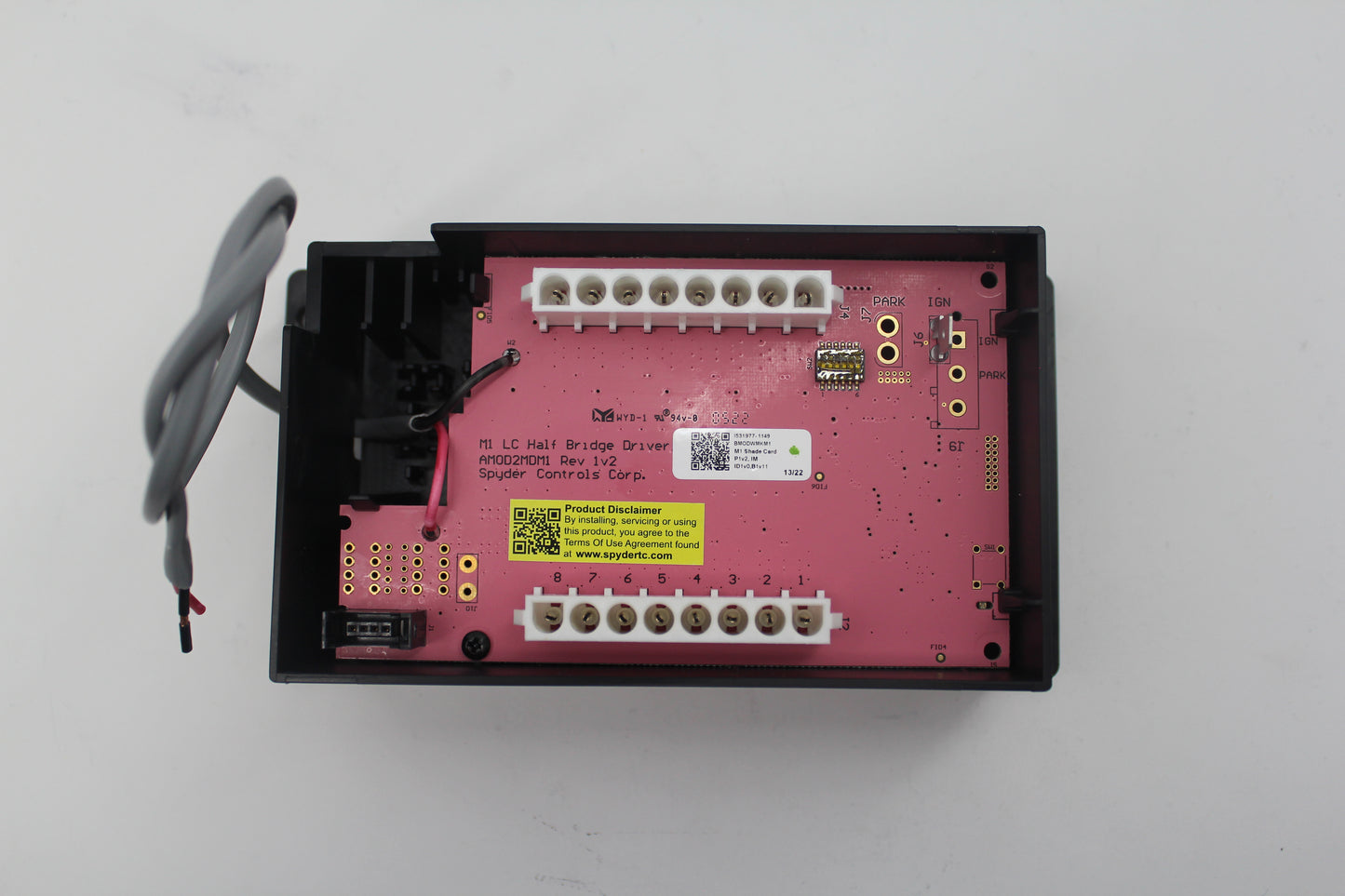 BMODZMKM1-T Module Assy, Shade Card, M1 Standalone, Tiffin, Z