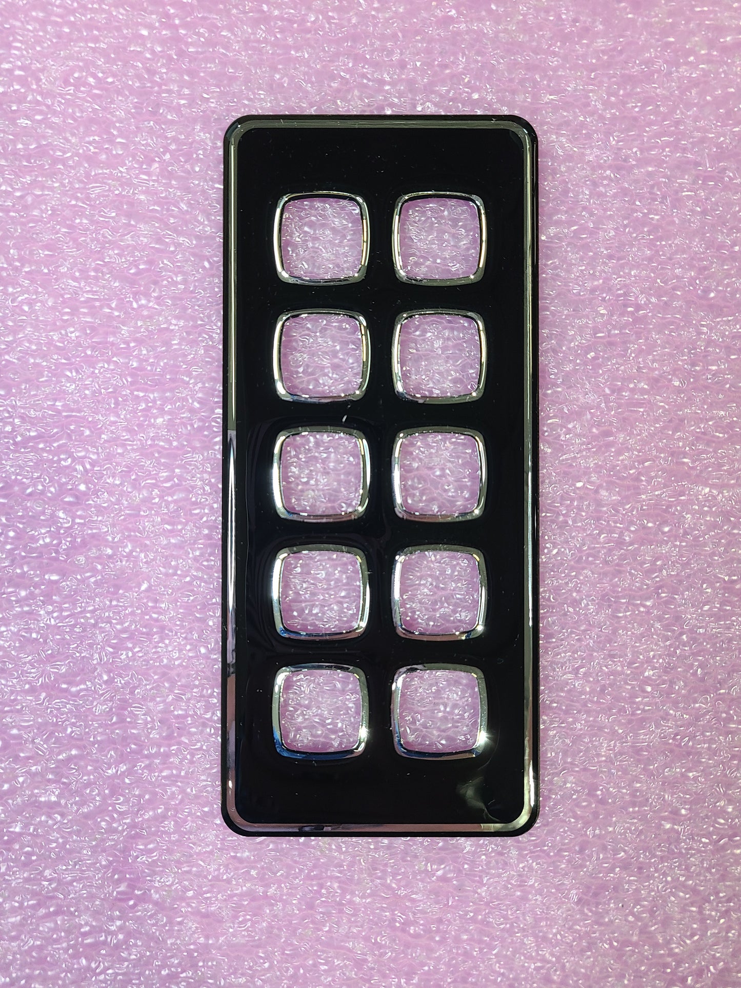 5053176 BSSPZP21C - Sw Panel Assy, SSP06, 10 Pos, Black/Chrome, FCPLT ONLY
