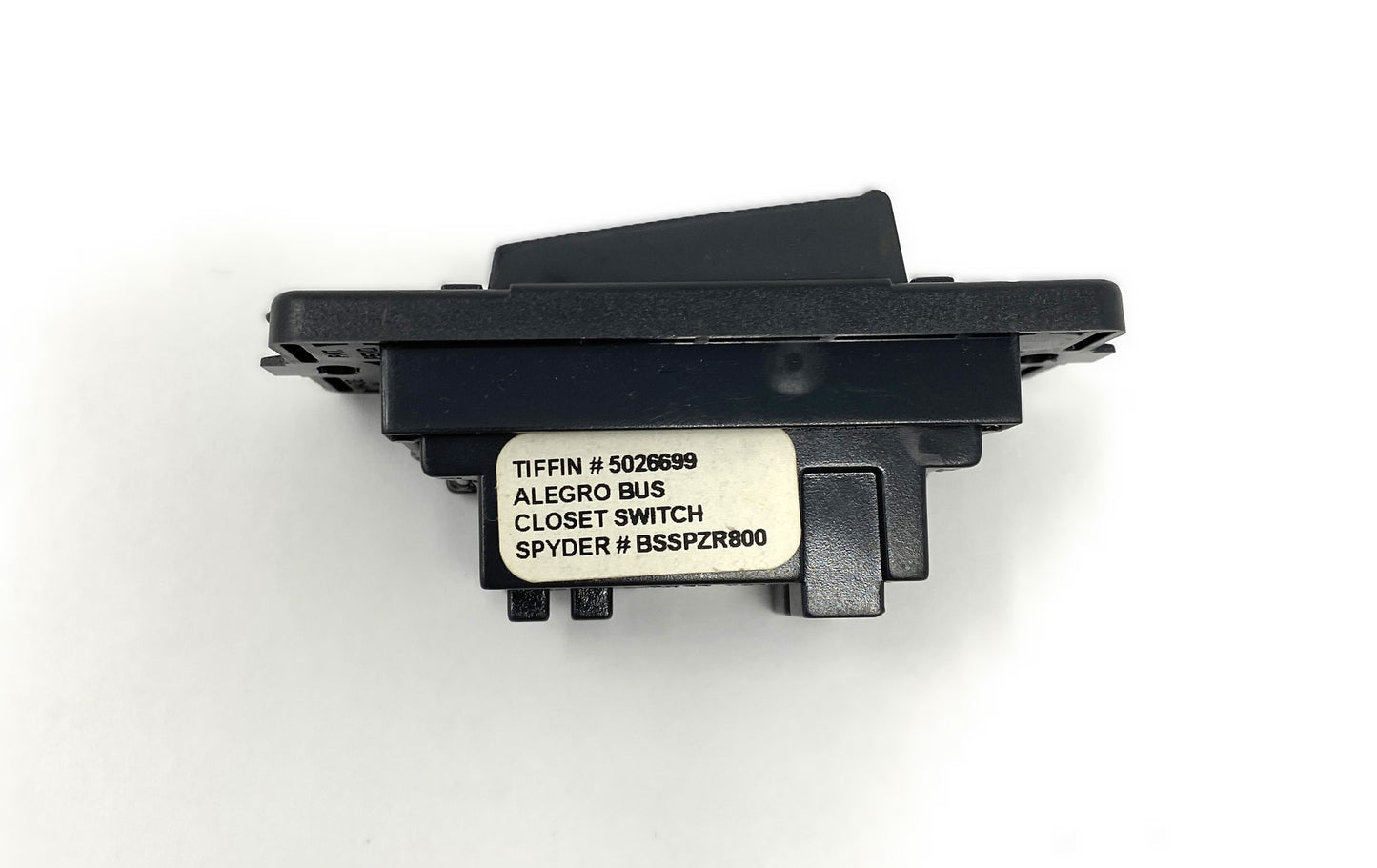 5026699 BSSPZR800 SSP14 Series Switch Panel - Sw Panel Assy, Vimar, 1 Pos., Tiffin - Allegro Bus , Z, CLOSET, w/Cover