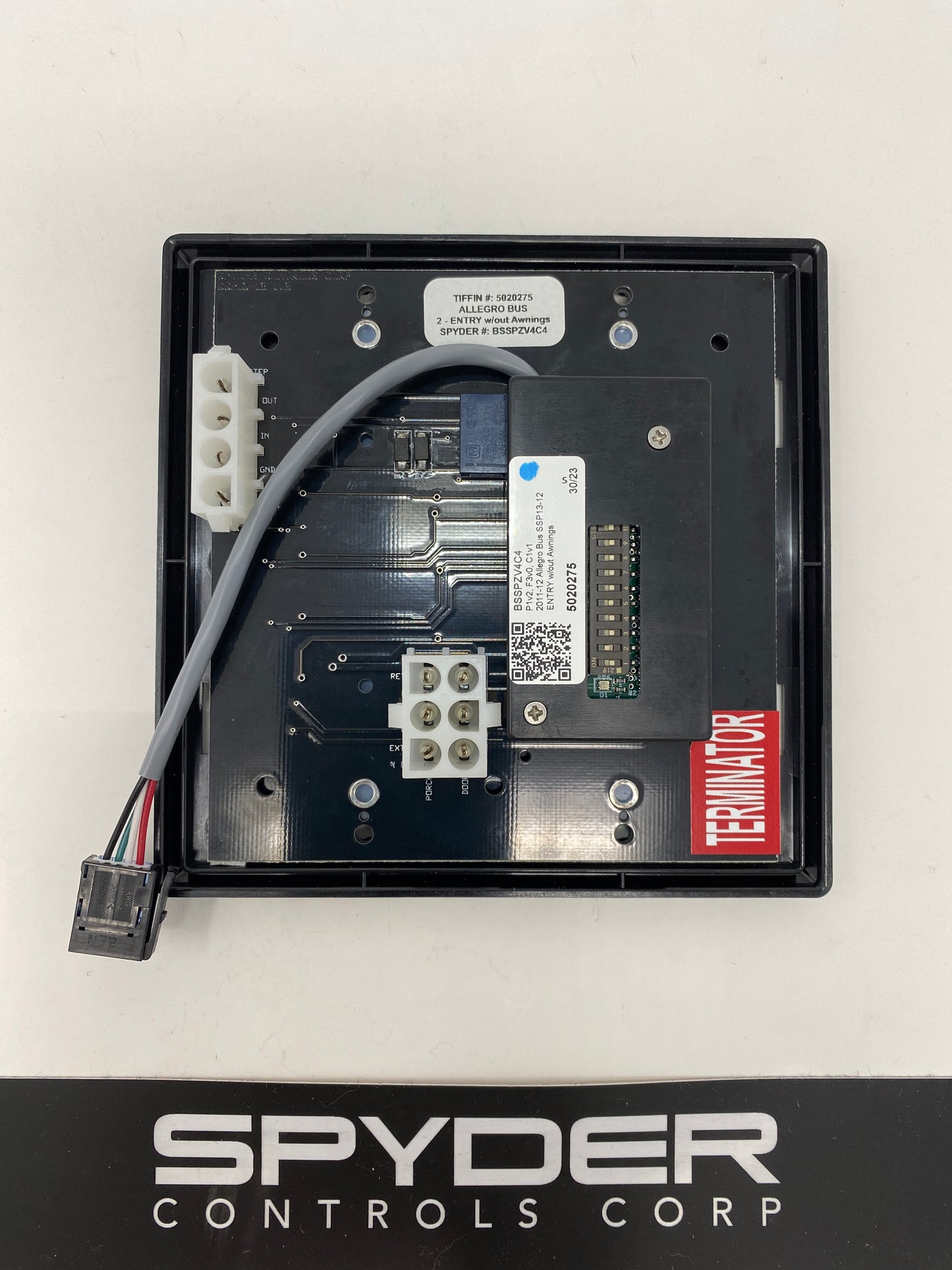 5013898 - BSSPZV4C4 - SSP13 Switch Panels:SSP13-12V B - Sw Panel Assy, SSP13, 12 Pos Vert ENTRY