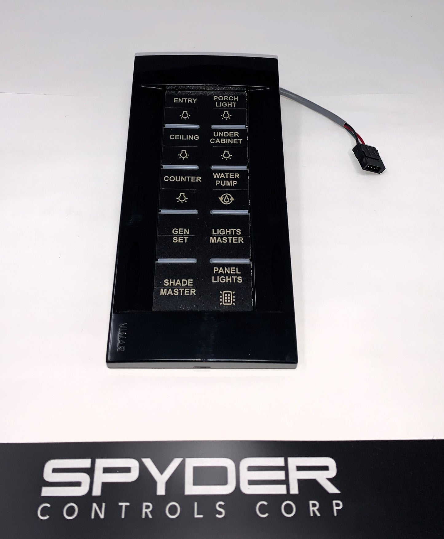 9611 BSSPZW4K2 A Sw Panel Assy, SSP14, 10 Pos., PW, Ford B+, Entry