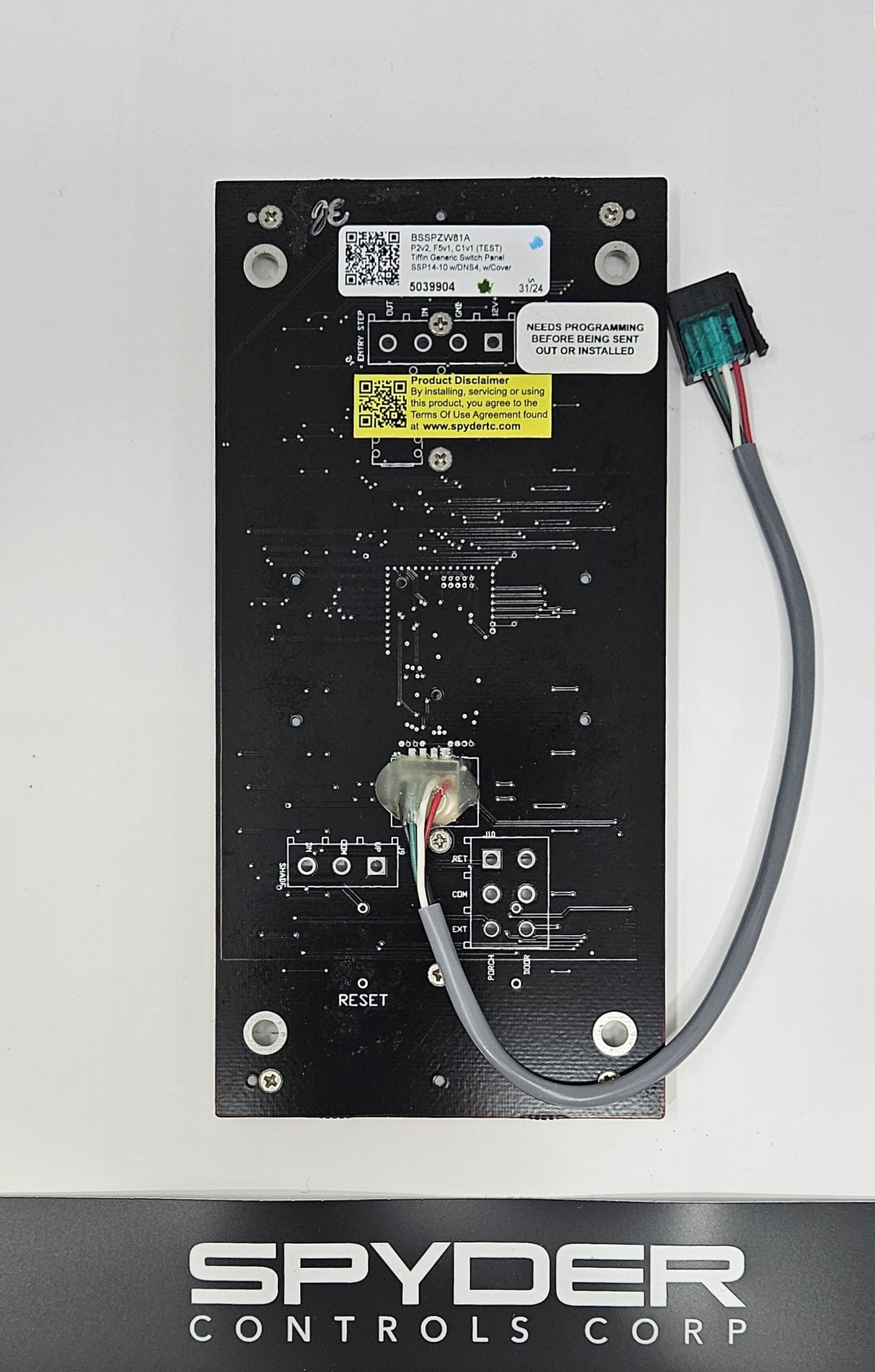 5039904 BSSPZW81A - Sw Panel Assy, SSP14, 10 Pos. w/ DNS4, w/ Cover, Z (5039904)