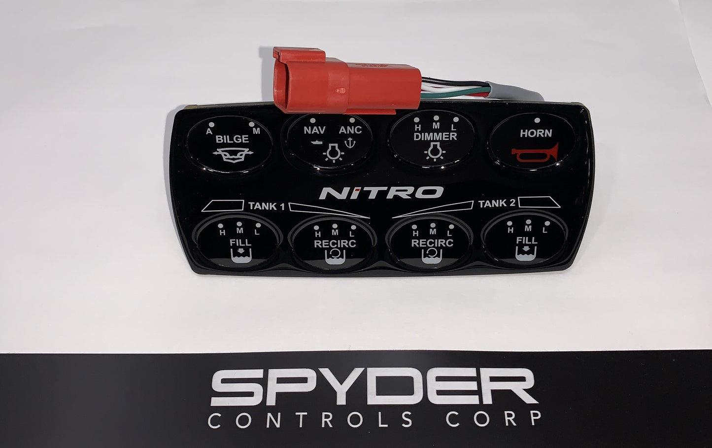 BSSPZXMTC-1 Sw Panel Assy, SSP21, 8 Pos, Nitro 2020 Helm, Z