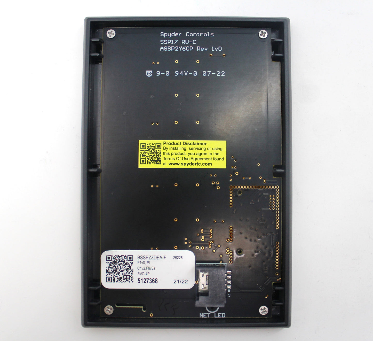 5127368 BSSPZZDEA-F - SW PANEL ASSY, SSP17 (RV-C), TIFFIN - 2022 BAY - BEDROOM W/O FAN