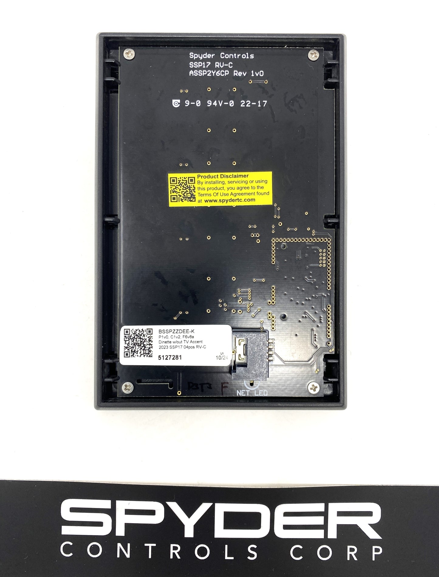 5127281 BSSPZZDEE-K Sw Panel Assy, SSP17, 04 Pos (RV-C), Tiffin - 2023 Allegro, Z, DINETTE W/O TV ACCENT
