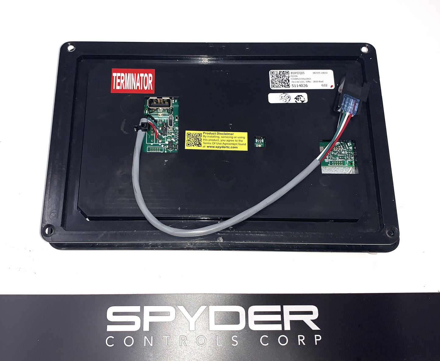 5114026 BSSPZZQDS Sw Panel Assy, 7in Lite LCD, Tiffin - 2022 Red, Z