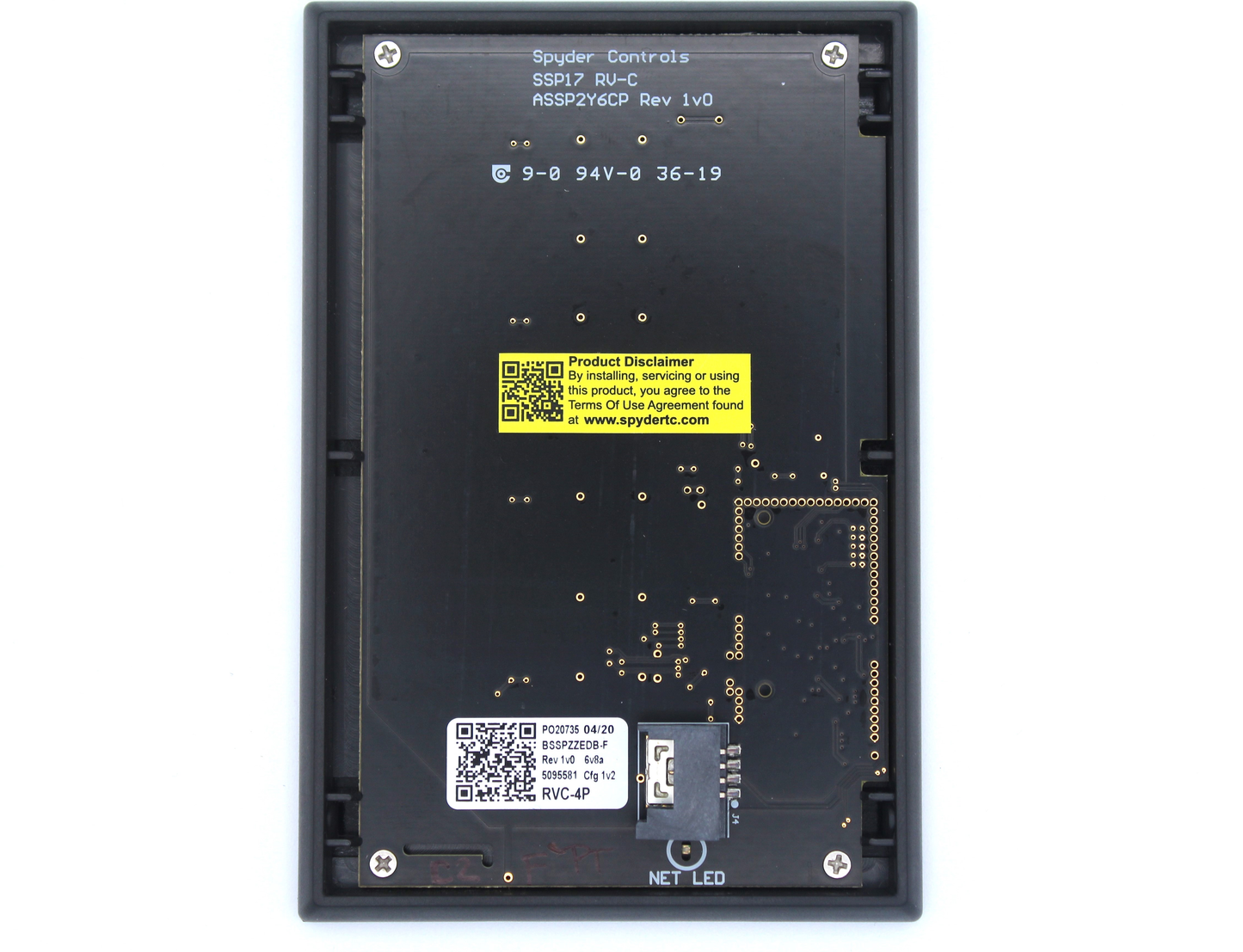 5095581 BSSPZZEDB-F - Sw Panel Assy, SSP17 (8-Pos RV-C), Tiffin - 2020 RED, Z, BED W/O FAN (5095581)