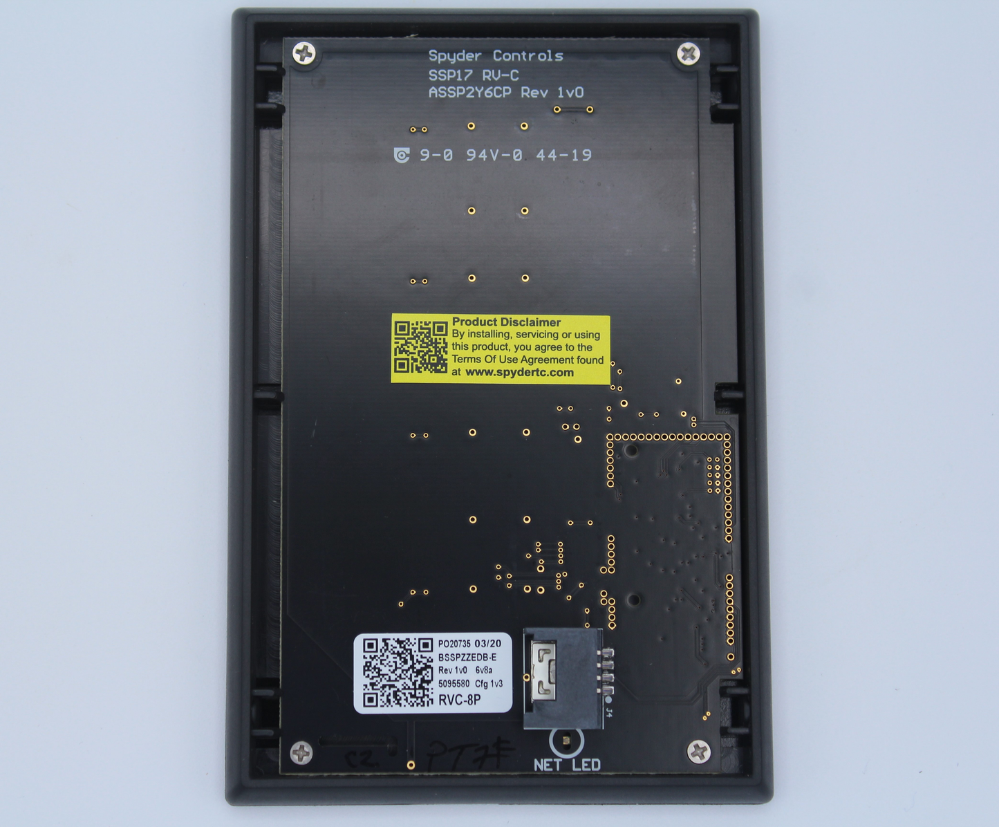 5095580 BSSPZZEDB-E - Sw Panel Assy, SSP17 (8-Pos RV-C), Tiffin - 2020 RED, Z, BED W FAN (5095580)