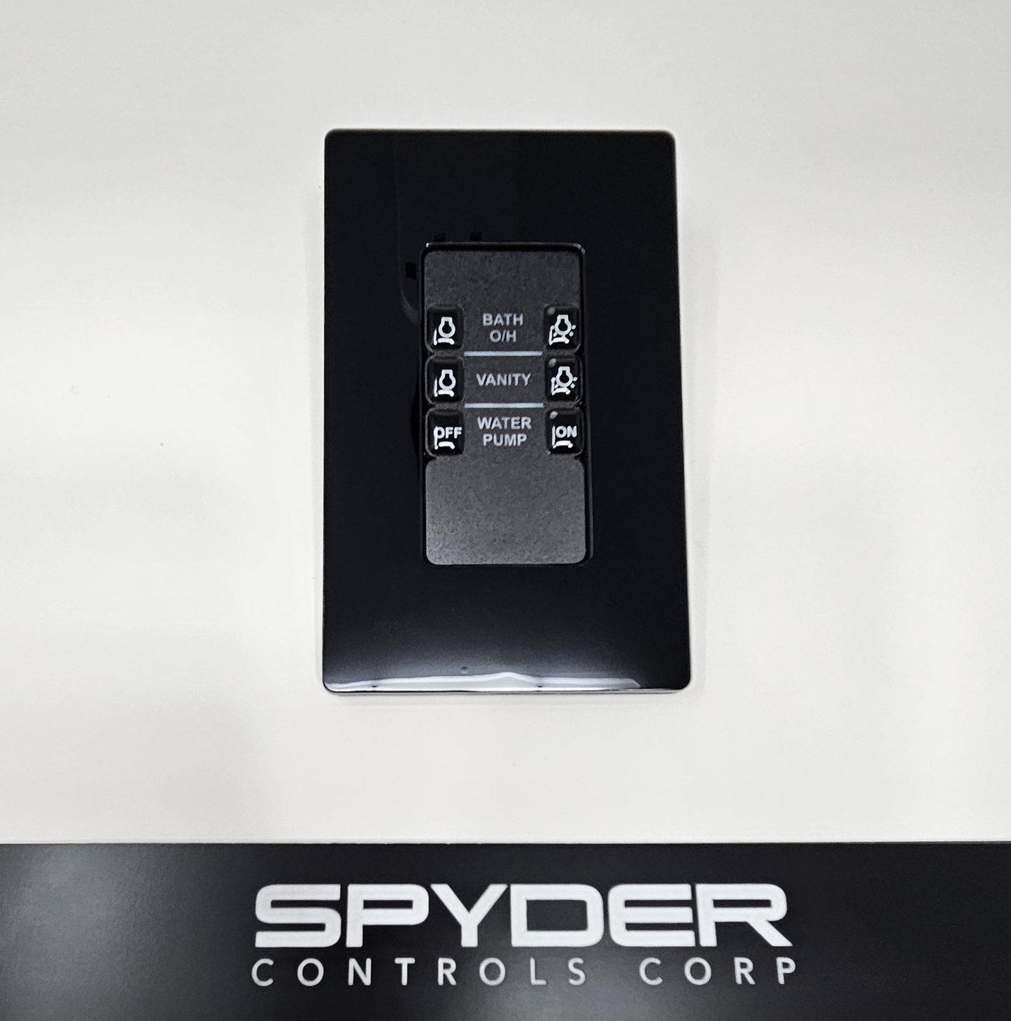 5013900 BSSPZT4C4 A SSP13 Switch Panels:SSP13-04V - Sw Panel Assy, SSP13, 04 Pos Vert MID BATH