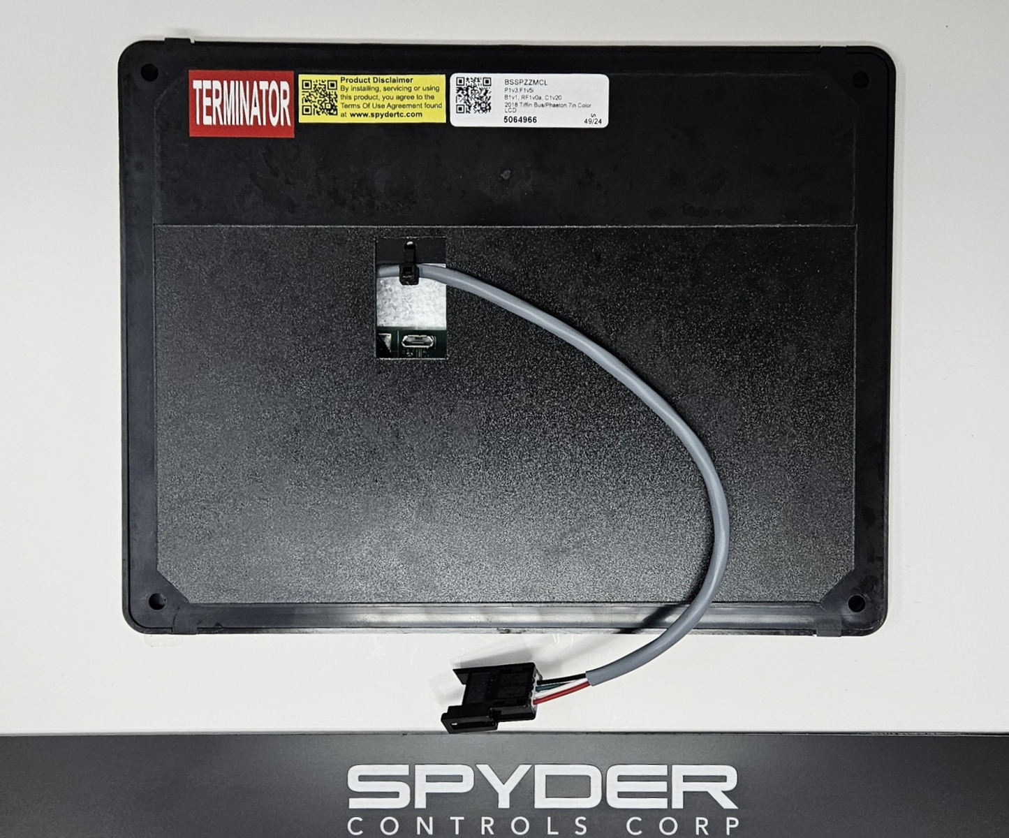 5064966 BSSPZZMCL (5106397 BSSPZZMFA) - Sw Panel Assy, 7in Color LCD, Tiffin - 2018 Bus/Phaeton, Z ***TERMINATOR***