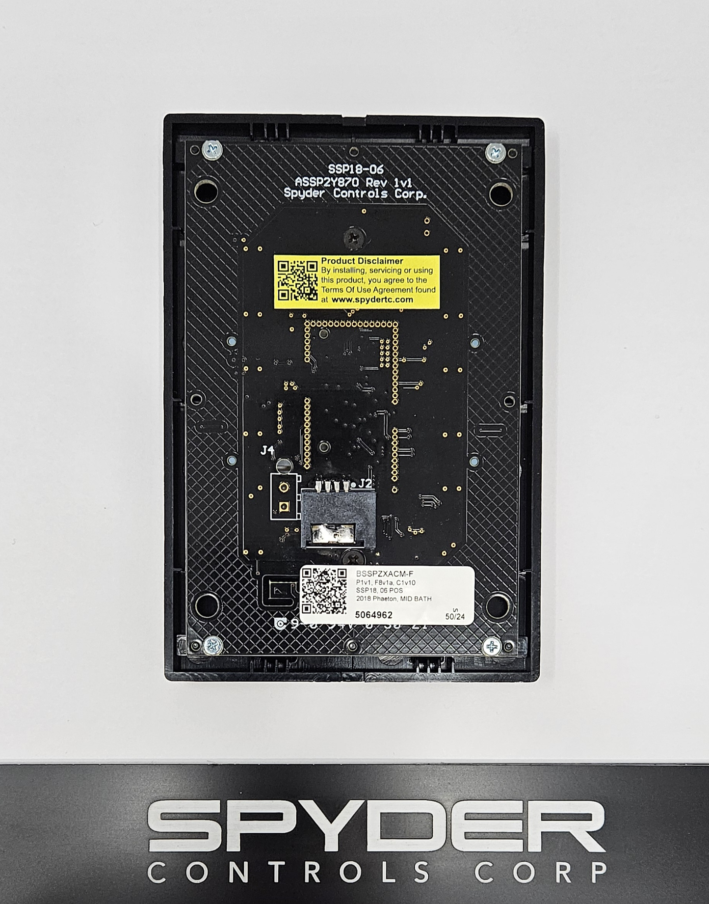 5064962 BSSPZXACM-F - Sw Panel Assy, SSP18, 06 Pos., Tiffin - 2018 Phaeton, MID BATH, Z