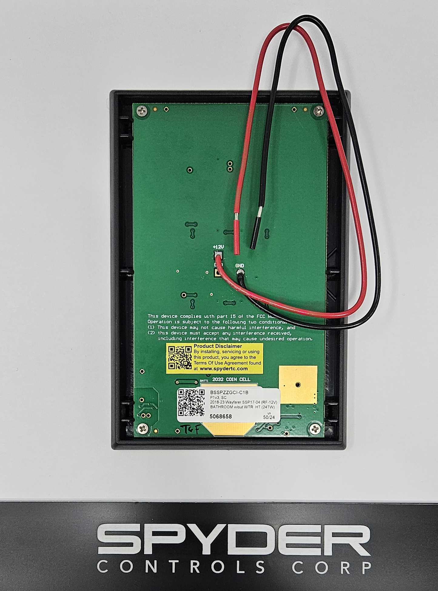 5068658 BSSPZZGCI-C1B Sw Panel Assy, SSP17 (RF-12V), Tiffin - 2018 Wayfarer 24TW, Bath w/o WTR HT, Z