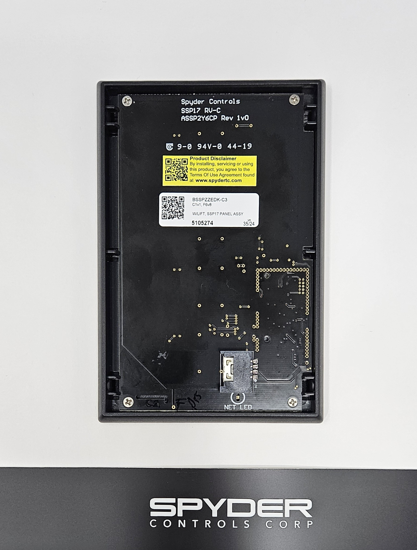 5105274 BSSPZZEDK-C3 - Sw Panel Assy, SSP17 (4-Pos RV-C), Tiffin - 2021 RED, Z, DINETTE NO SCONCE W/ LIFT (5105274)
