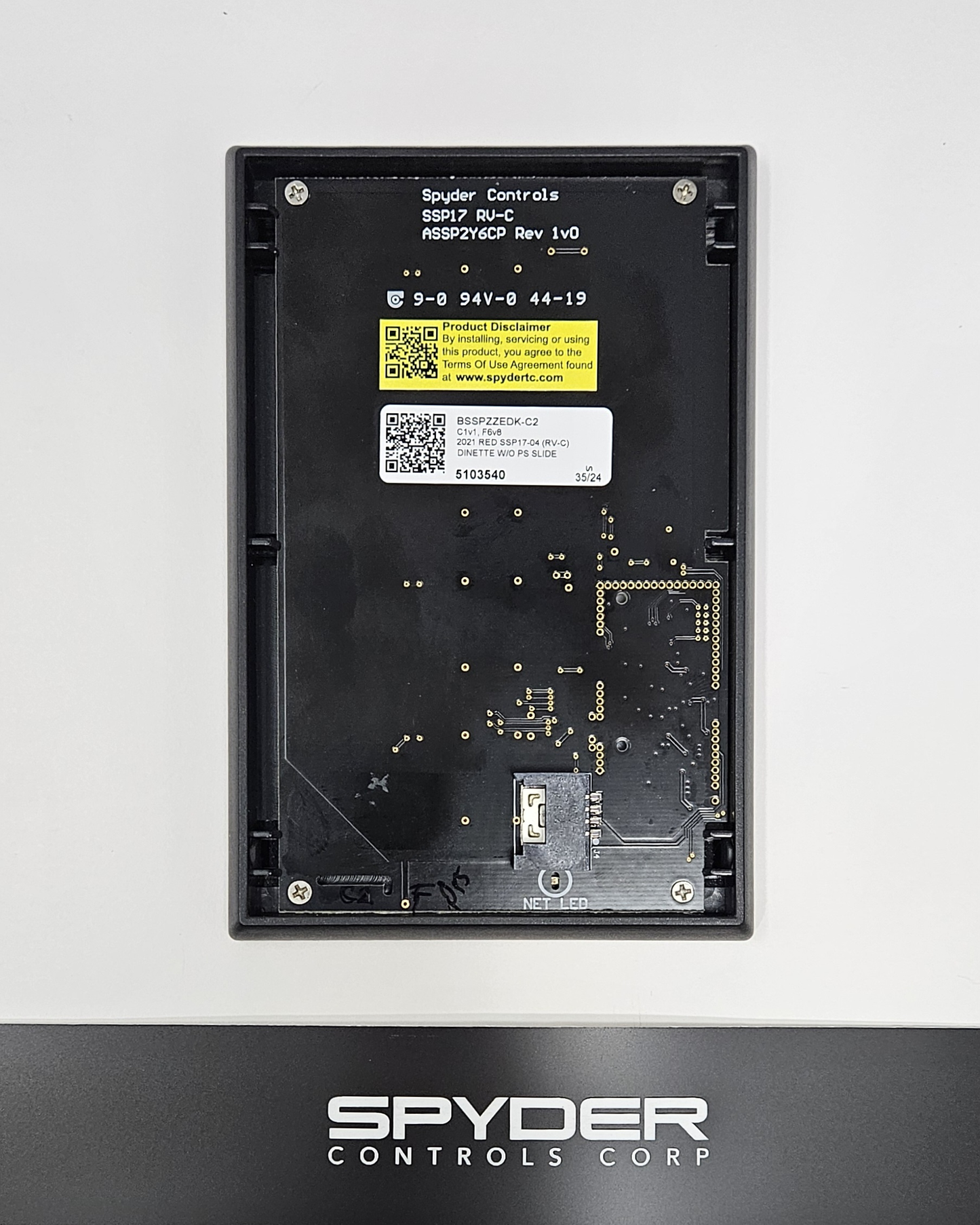 5103540 BSSPZZEDK-C2 - Sw Panel Assy, SSP17 (4-Pos RV-C), Tiffin - 2021 RED, Z, DINETTE WO PS Slide (5103540)
