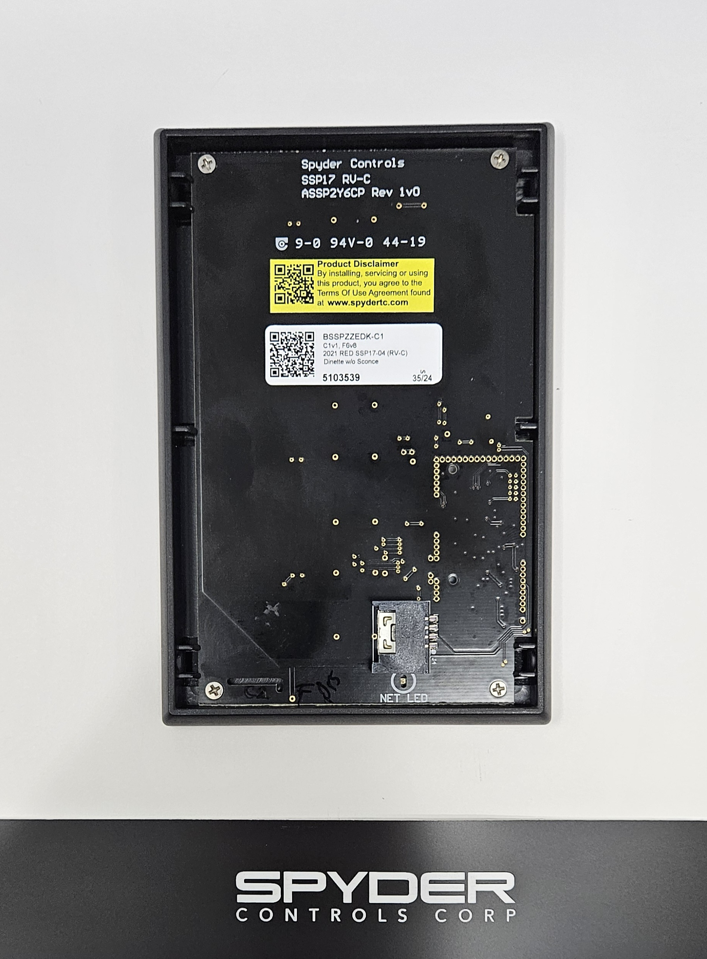 5103539 BSSPZZEDK-C1 - Sw Panel Assy, SSP17 (4-Pos RV-C), Tiffin - 2021 RED, Z, DINETTE WO SCONCE (5103539)