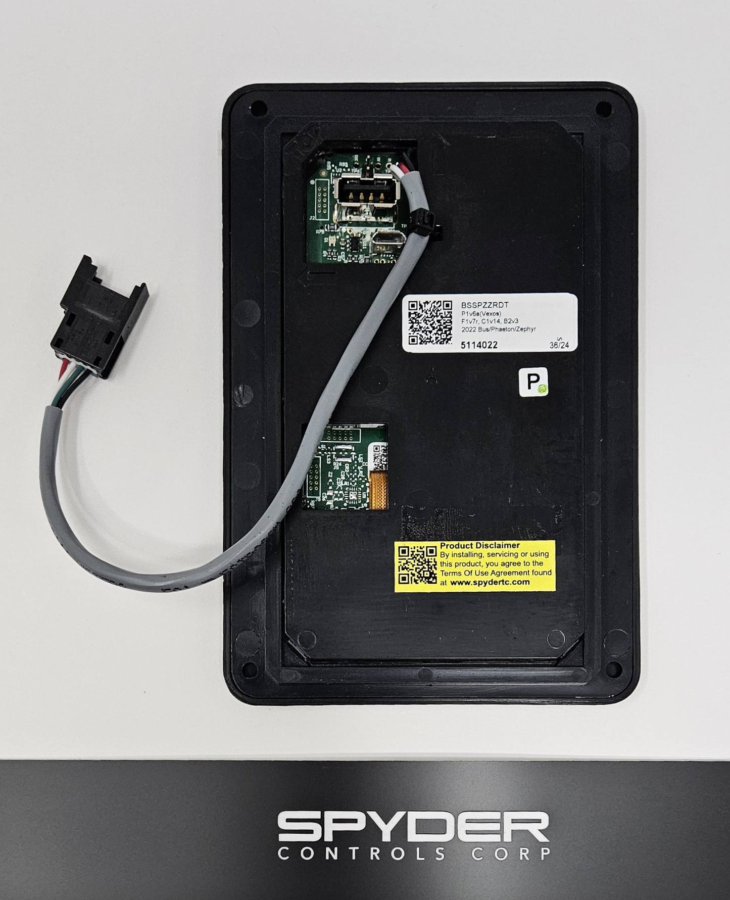 5114022 BSSPZZRDT - SW PANEL ASSY, 5IN COLOR LCD, TIFFIN - 2022 B/P/Z