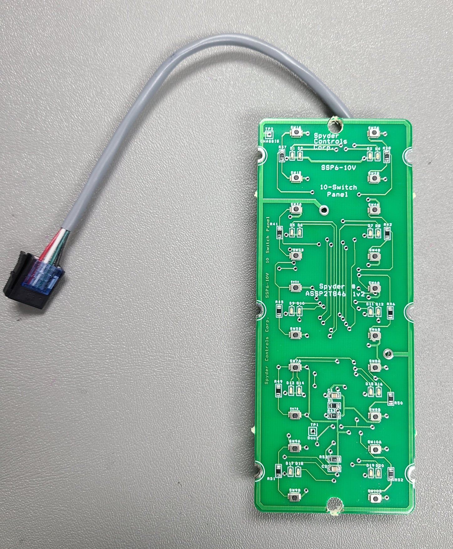 ASSPAVTK6-1 Sw Panel Part, DNS3, SSP06-10, Mech, PCB (FW 6v7)