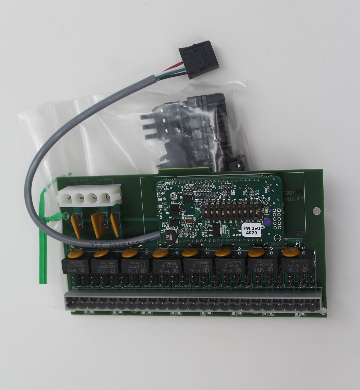 BMODZA602 Module Assy, ARY4 - Aux Relay Module, Open, L1, Z