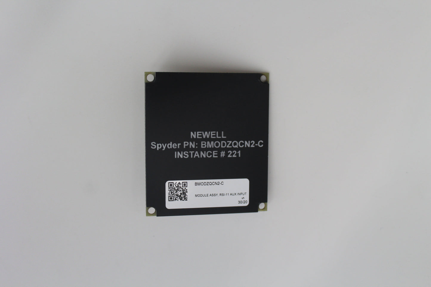 BMODZQCN2-C Module Assy, RSI-11 Aux Input, Newell INST221, Z