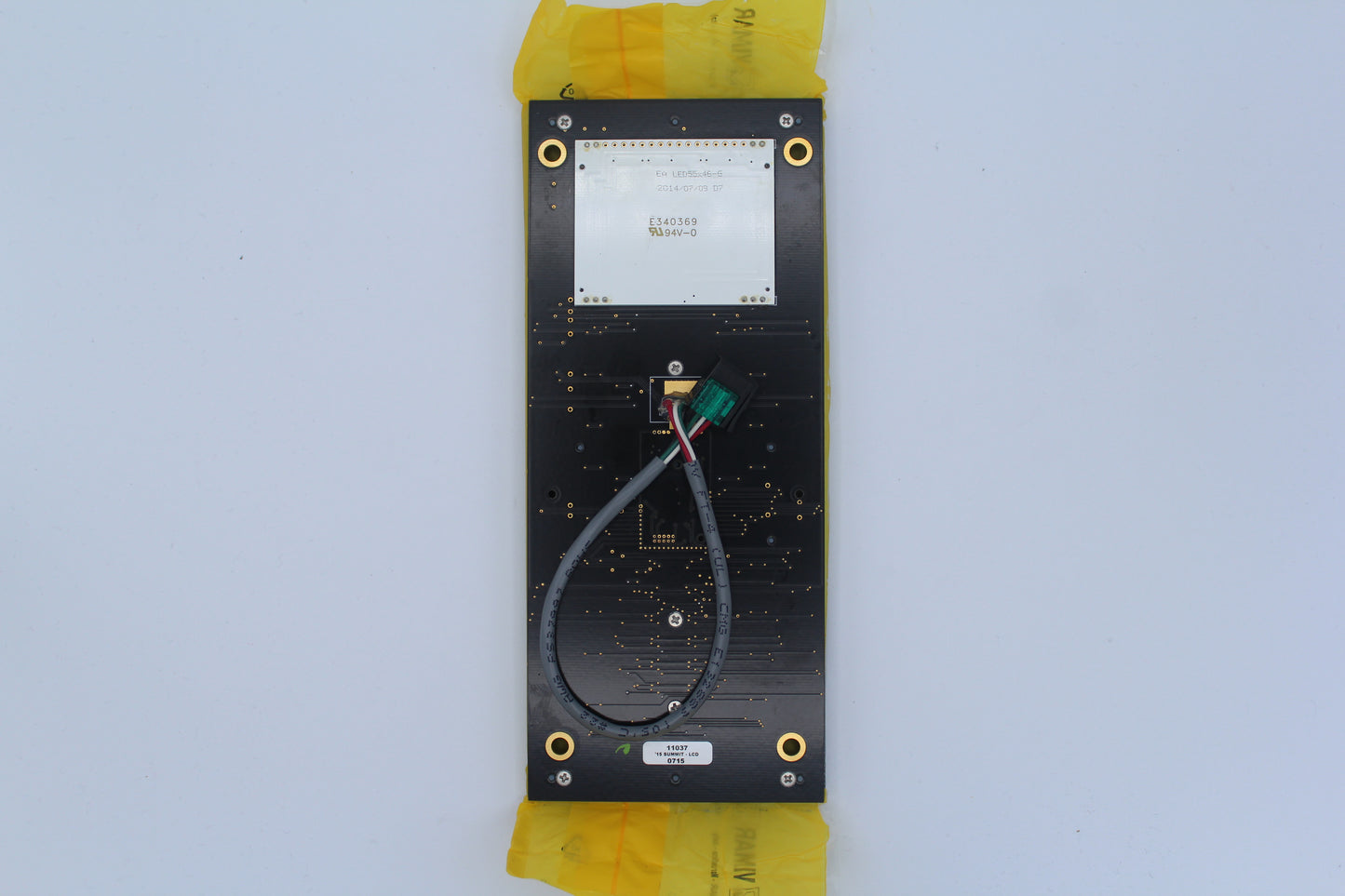 11037 BSSPZX4K6-B Sw Panel Assy, SSP14, 10 Pos. w/ LCD, PW, 2015 Summit (170MB), LIVING RM, Z (11037)