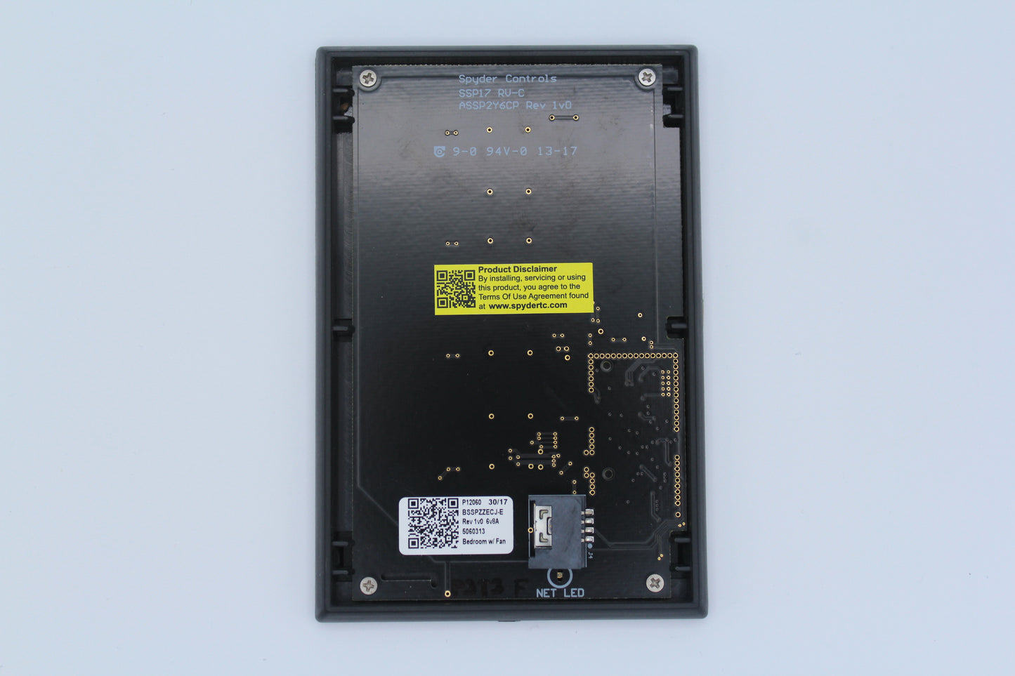5060313 BSSPZZECJ-E - Sw Panel Assy, SSP17 (RV-C), Tiffin - 2018 RED, Z, BED W FAN (5060313)