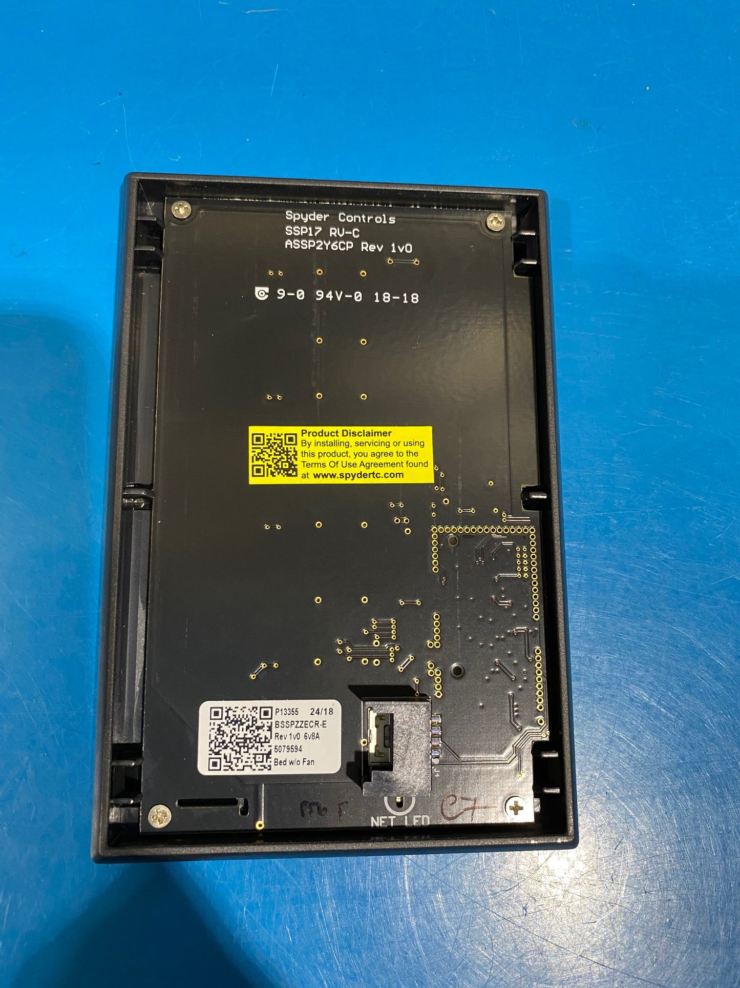 5079594 BSSPZZECR-E - Sw Panel Assy, SSP17 (RV-C) 8 pos., Tiffin - 2019 Allegro, Z, BED WO CEILING FAN SLD 5079594
