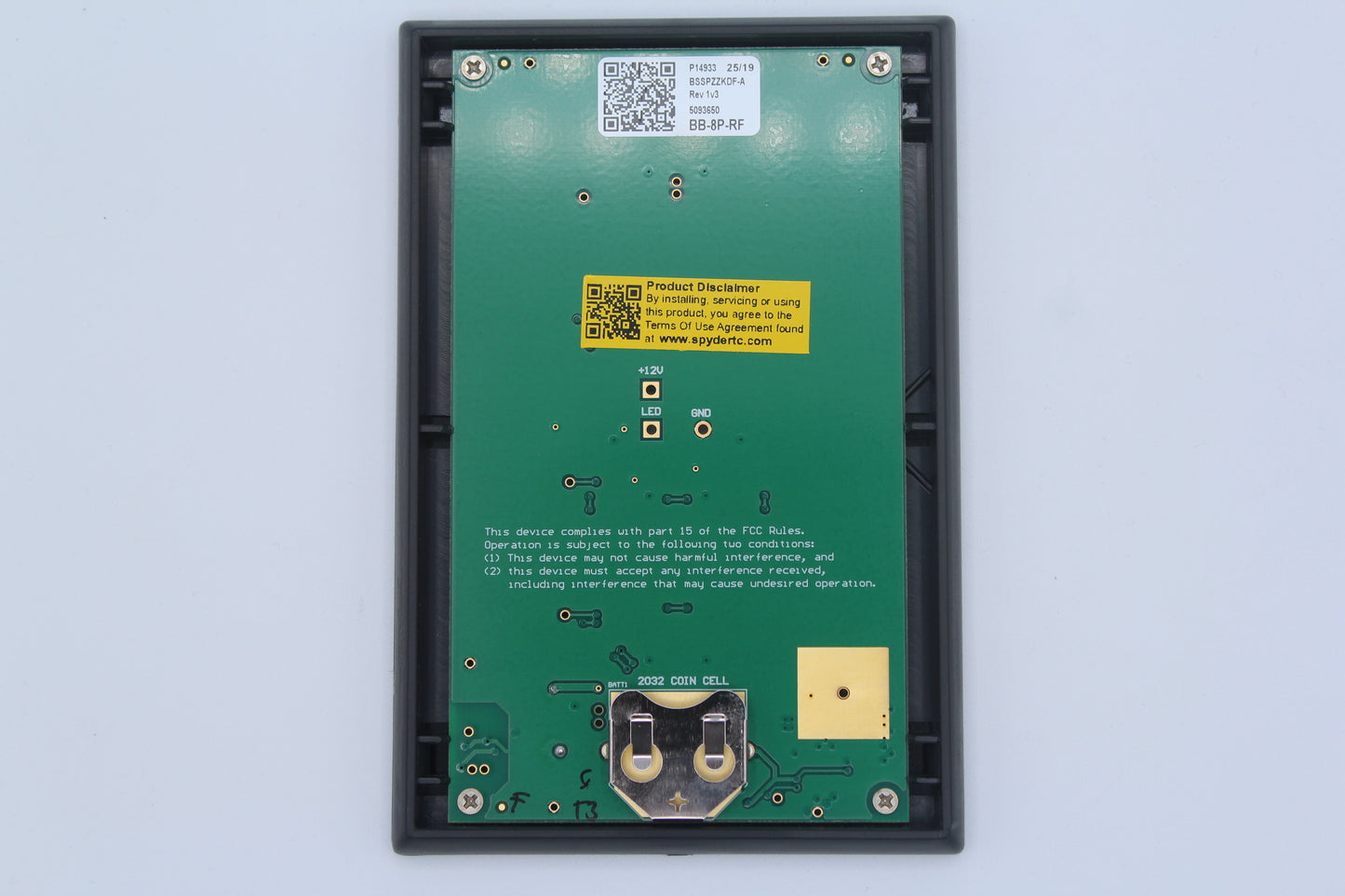 5093650 BSSPZZKDF-A - Sw Panel Assy, SSP17, BACKLIT, BATT (RF), Tiffin - 2020 RED 340, 5093650, Z - Entry