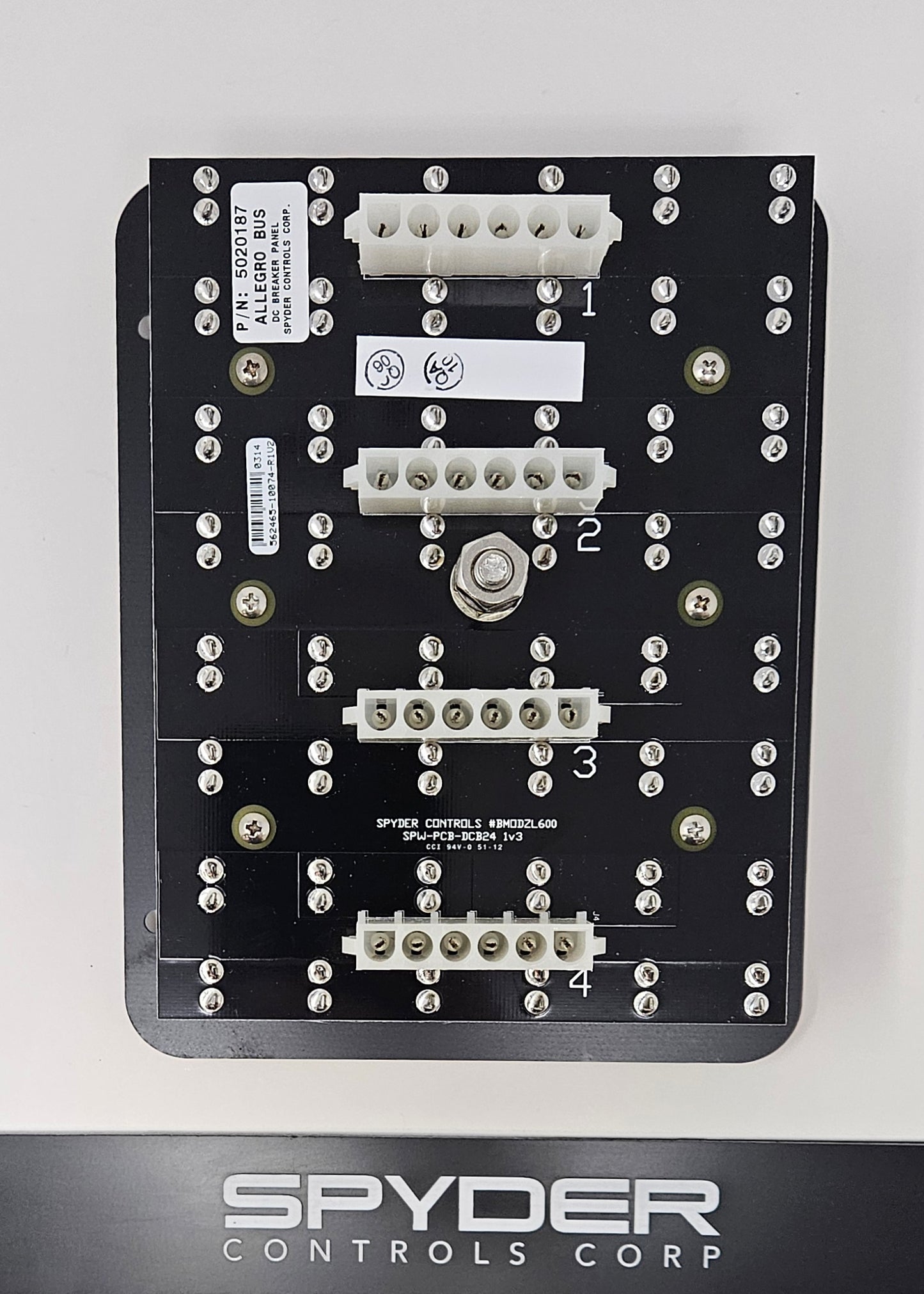 5020187 BENCZB600 - BUS - Enclosure Assy, DCB, 24CH - Breaker Panel, Allegro BUS