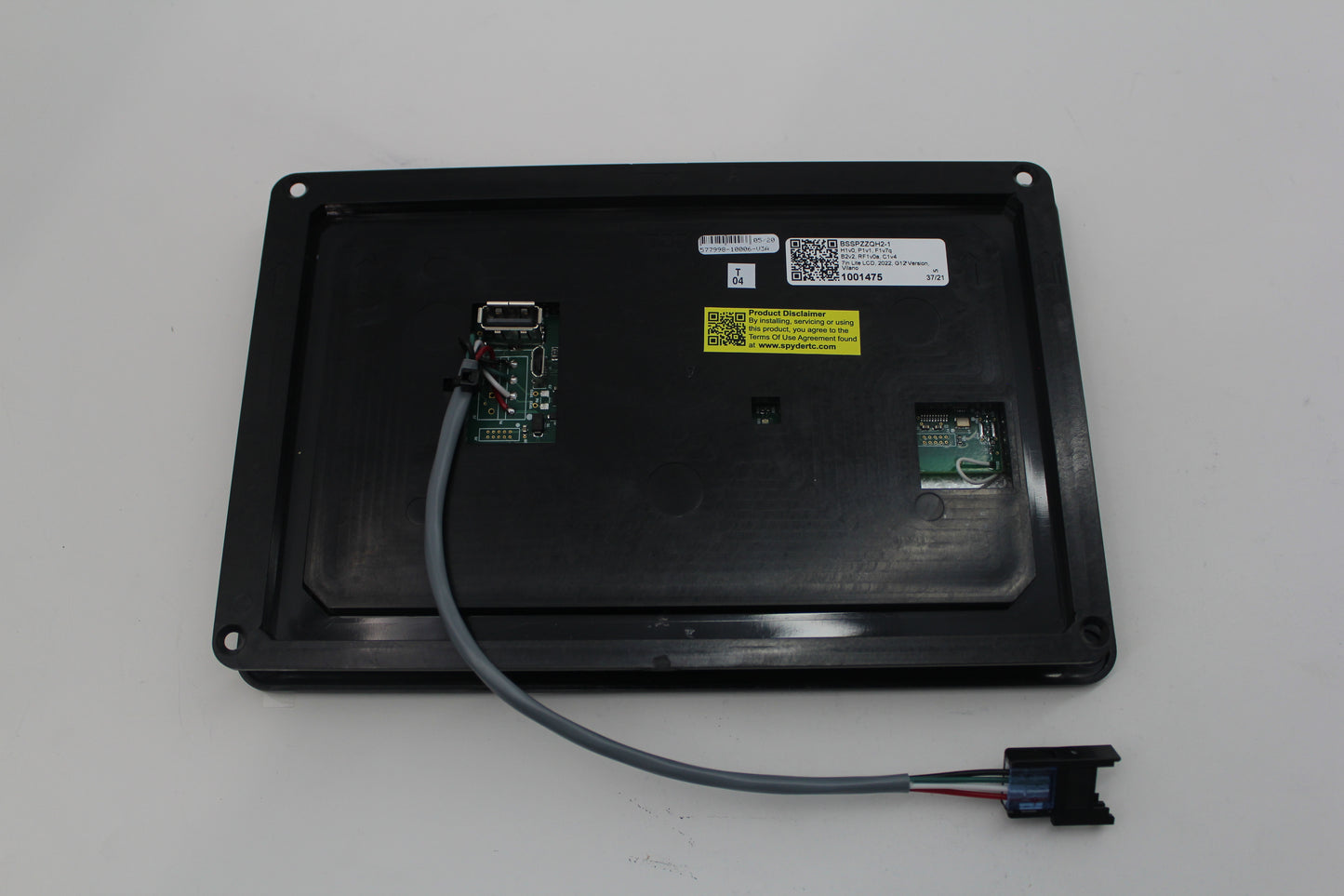 1001489  BSSPZZQH2 Sw Panel Assy, 7in Lite LCD, Vanleigh Vilano - 2022, Z