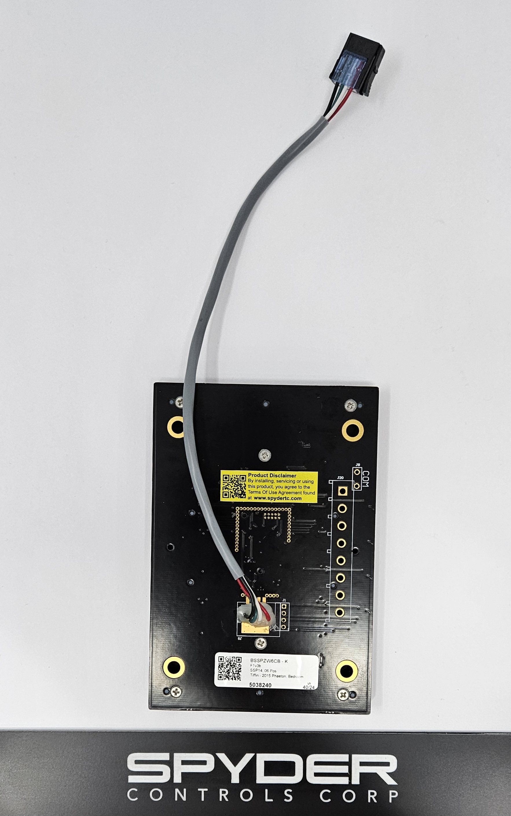 5038240 BSSPZW6CB - K - Sw Panel Assy, SSP14, 6 Pos., Tiffin 5038240 BSSPZW6CB - K - Sw Panel Assy, SSP14, 6 Pos., Tiffin