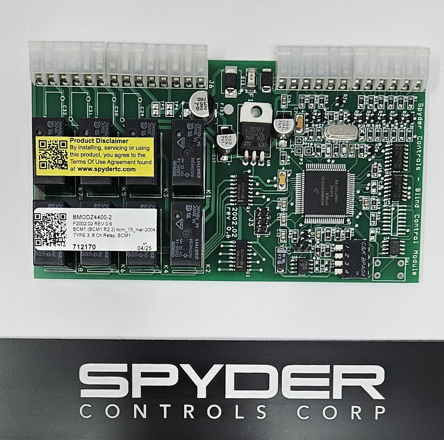 BMODZ4400-2 Module Assy, TYPE 3 - 8 Ch Relay, BCM1 (BCM1 R2.2), Z (712170)