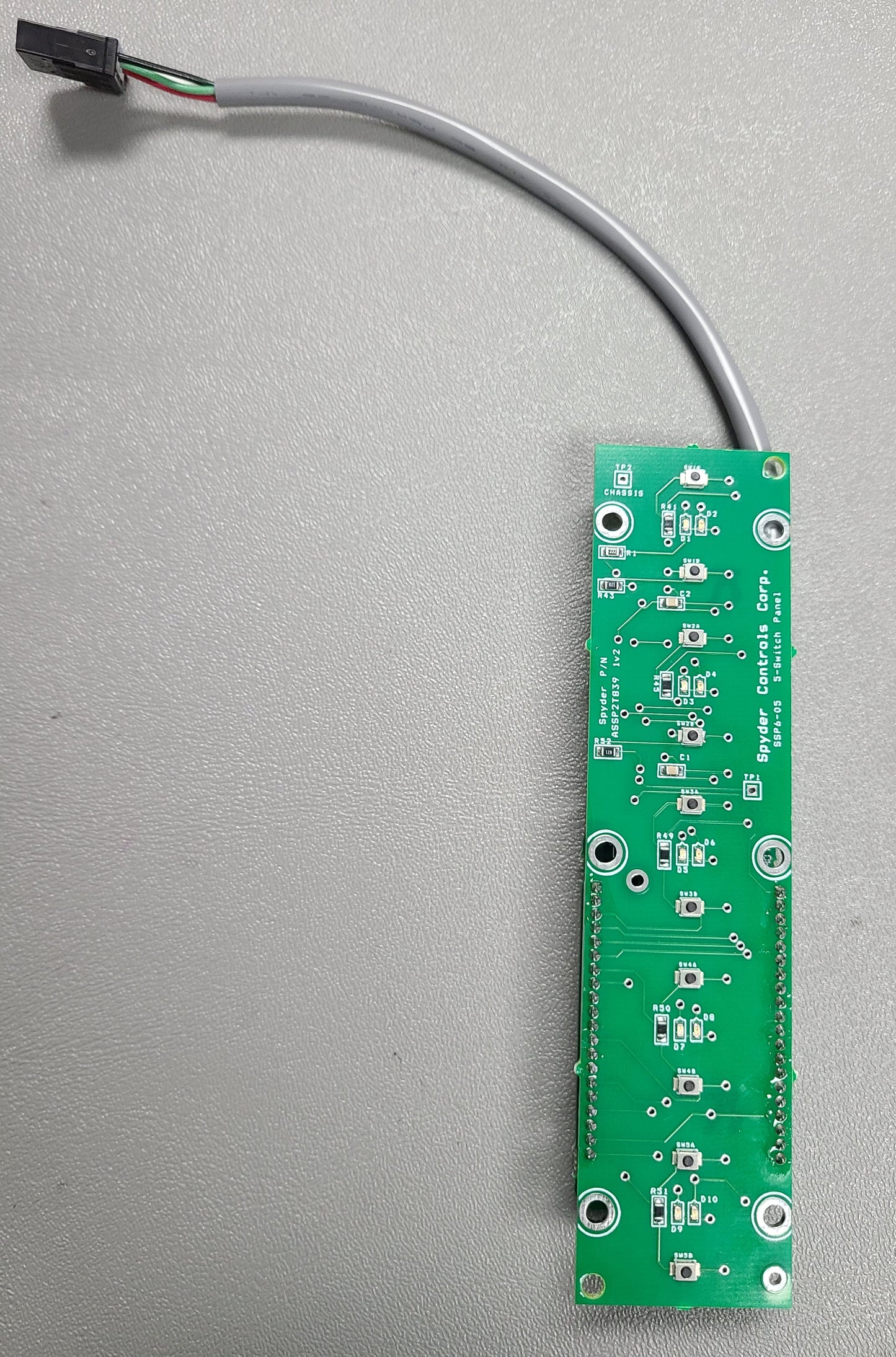 ASSPAVTK4 Sw Panel Part, DNS3,SSP06-05, Mech, PCB (FW 3v0)