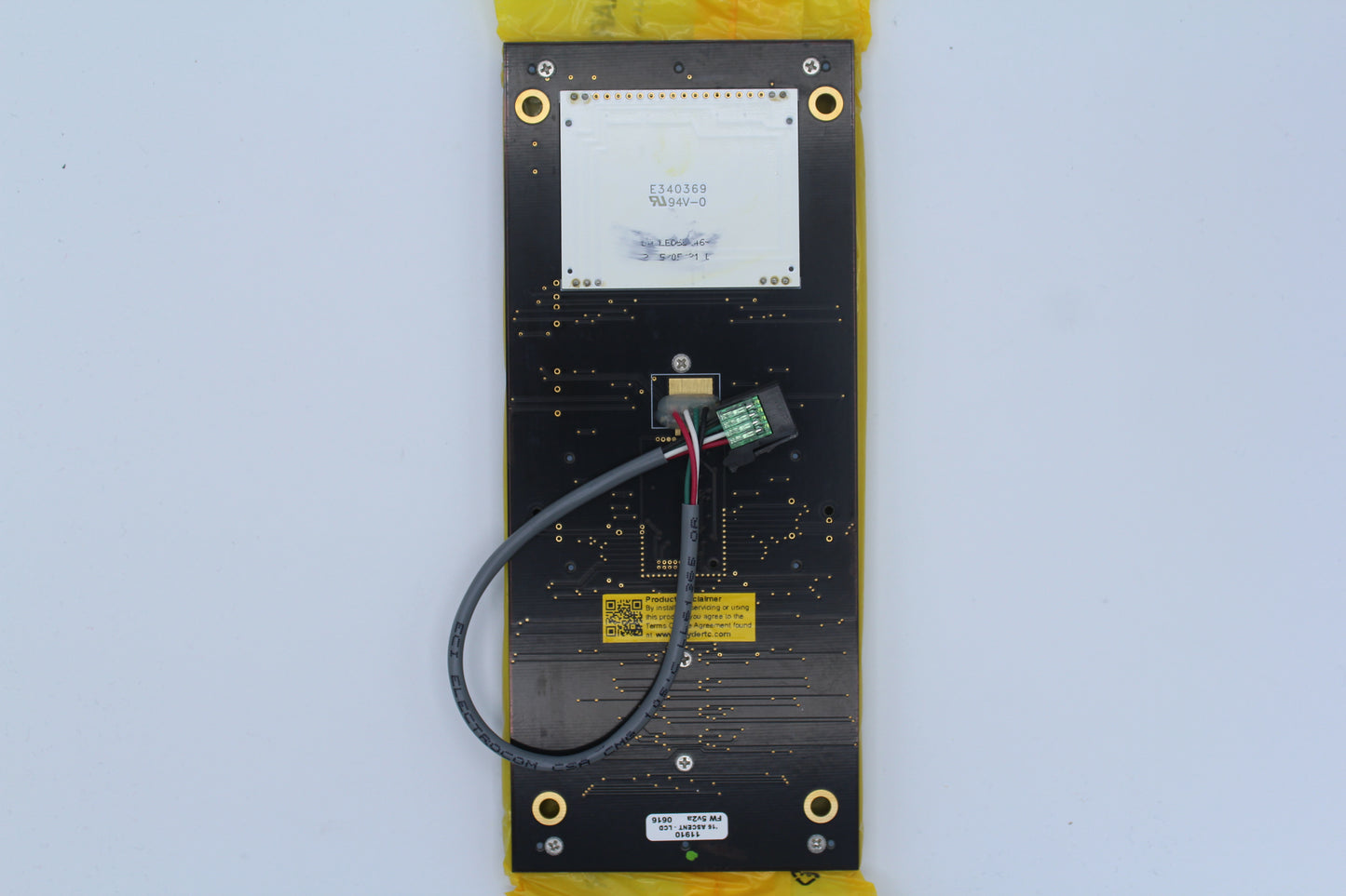 11910 BSSPZX4L2-2 Sw Panel Assy, SSP14, 10 Pos. w/ LCD, PW, 2016 Ascent, Z (11910)